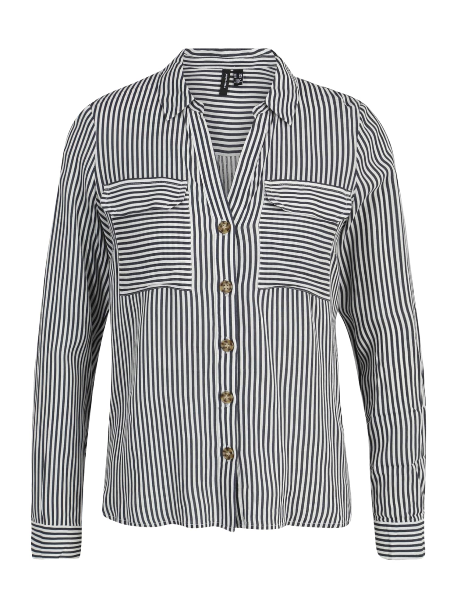 Vero Moda Petite Blúz 'VMBUMPY'  fekete / fehér akciós termékkép 1