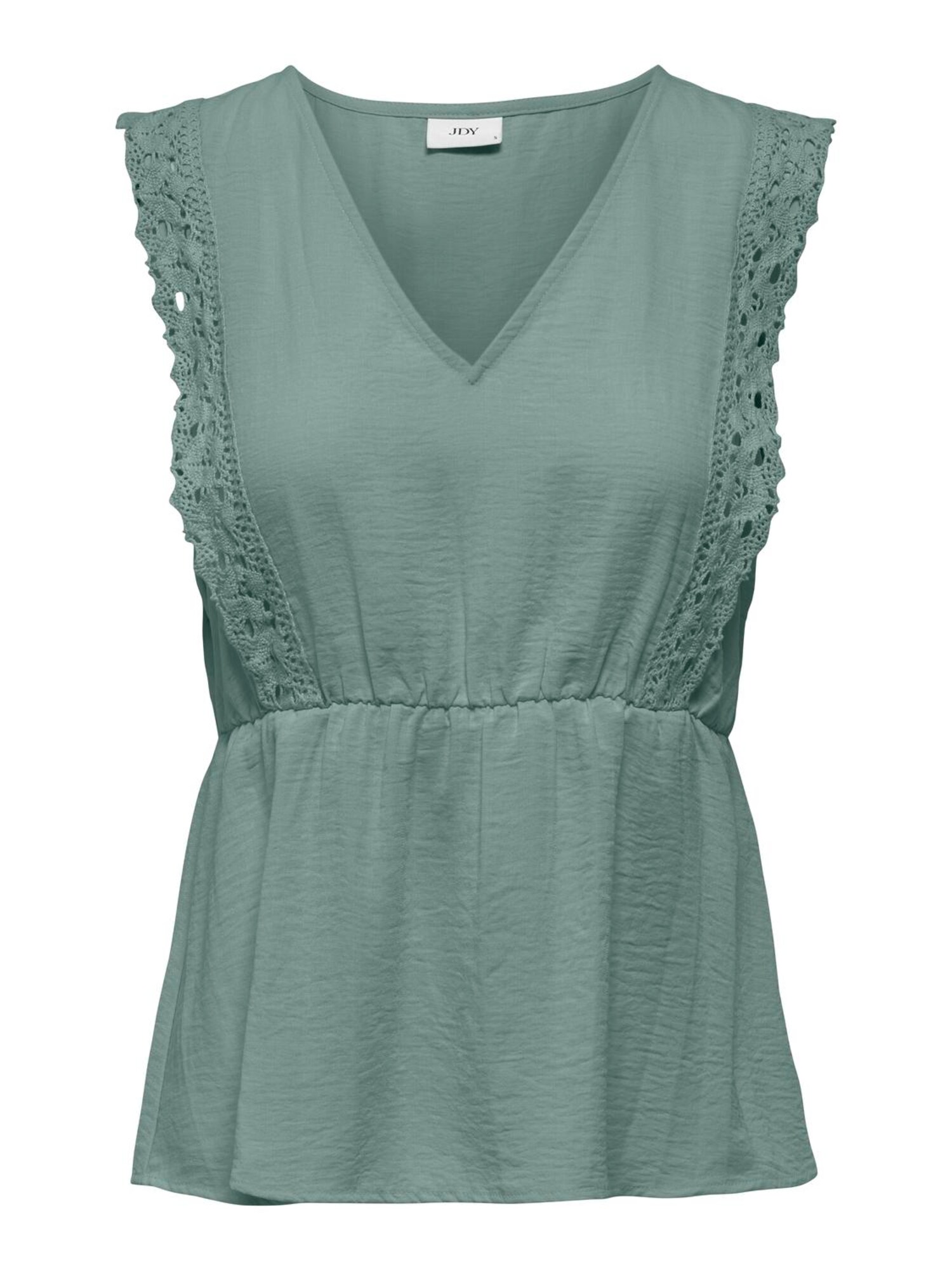 JDY Bluză DIVYA  verde smarald