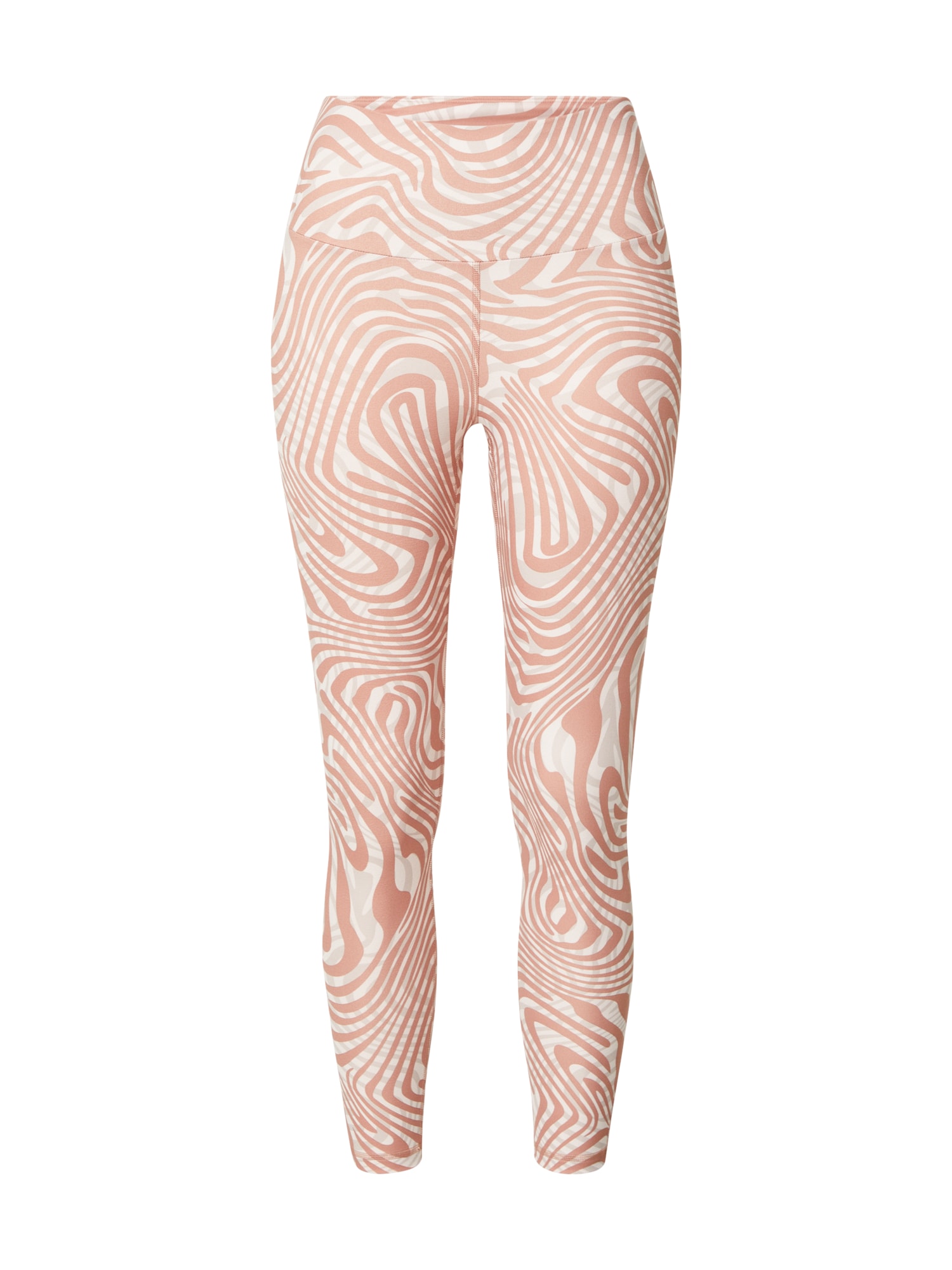 ADIDAS PERFORMANCE Športne hlače 'Essentials Printed'  roza / bela