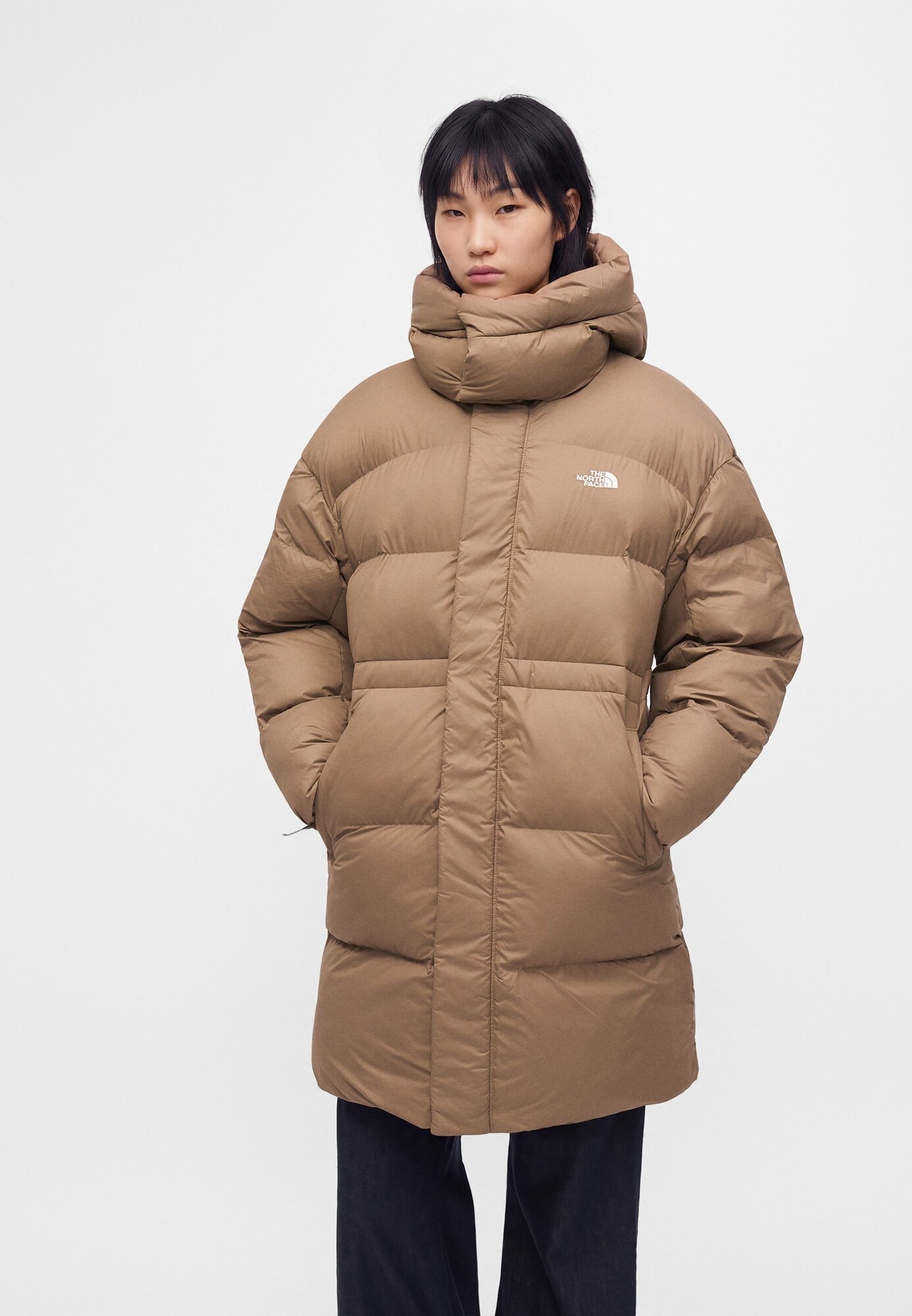 THE NORTH FACE Parca de invierno  brocado / blanco – imagen 4