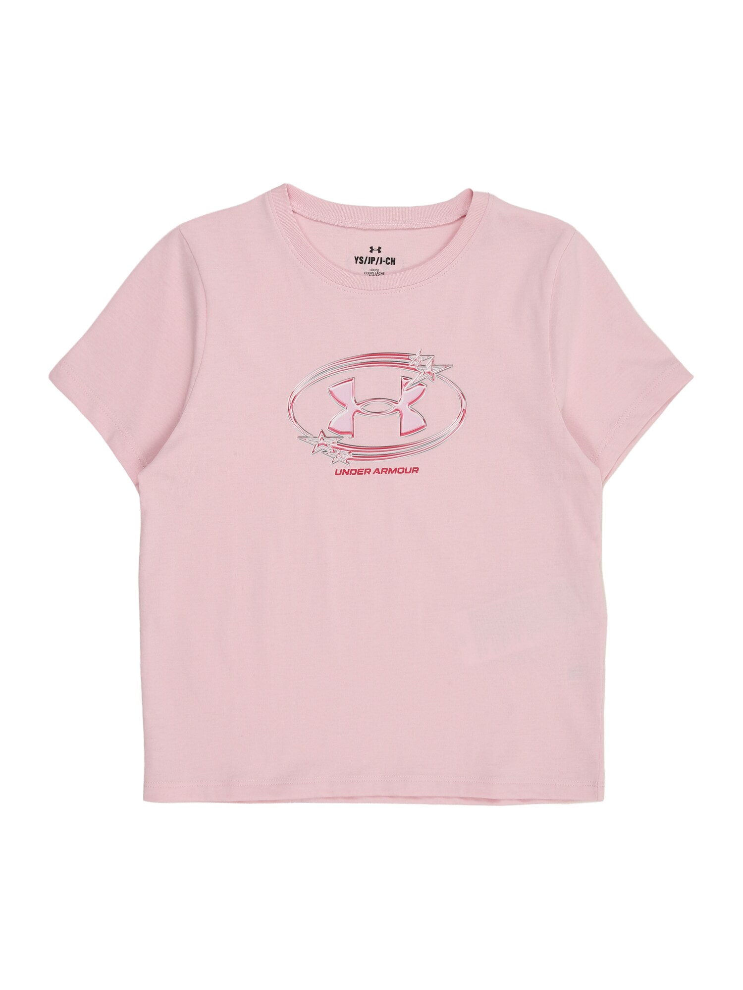 UNDER ARMOUR Tricou funcțional  roz / roz / argintiu