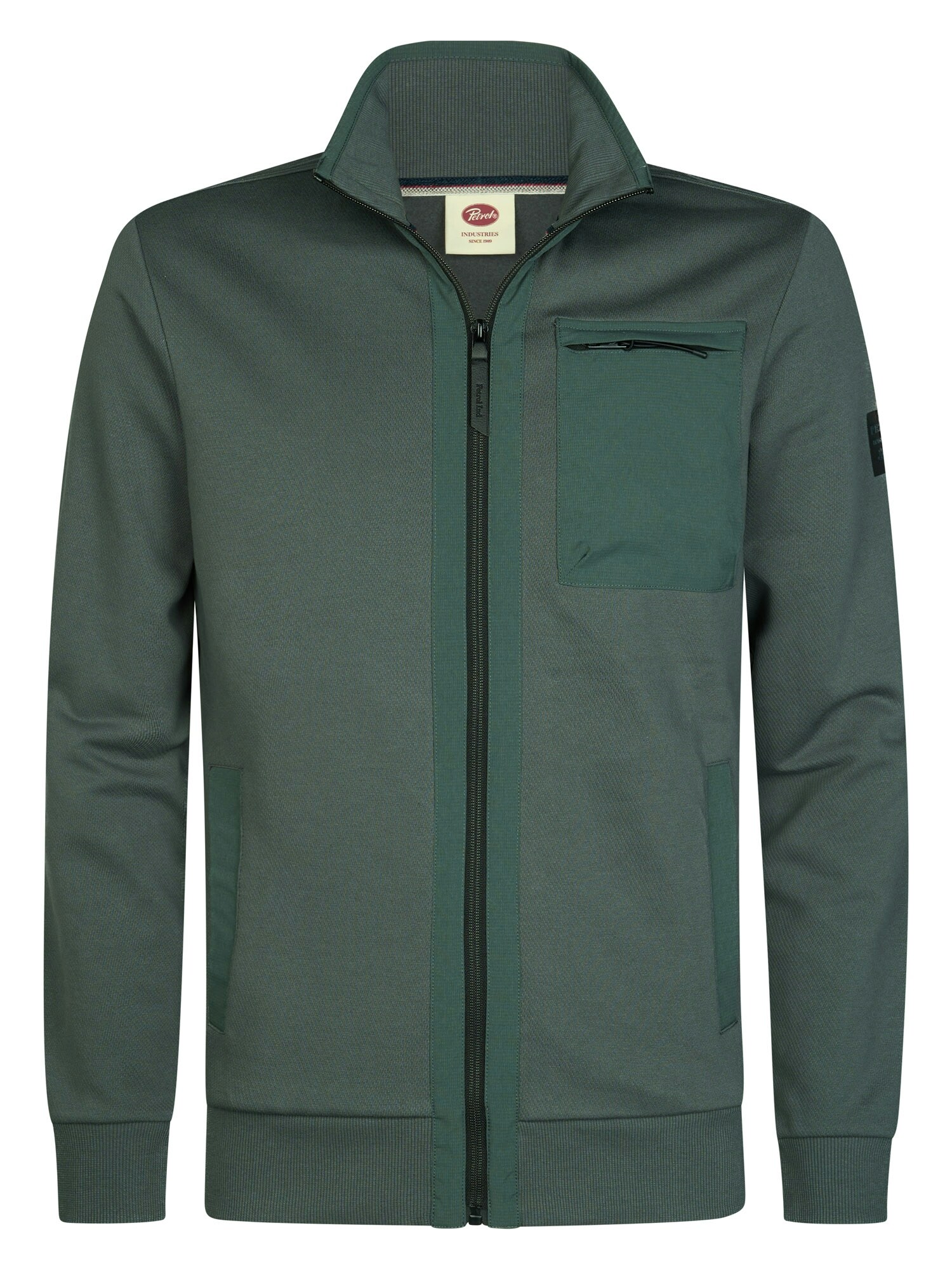 Petrol Industries Hanorac verde smarald / verde jad