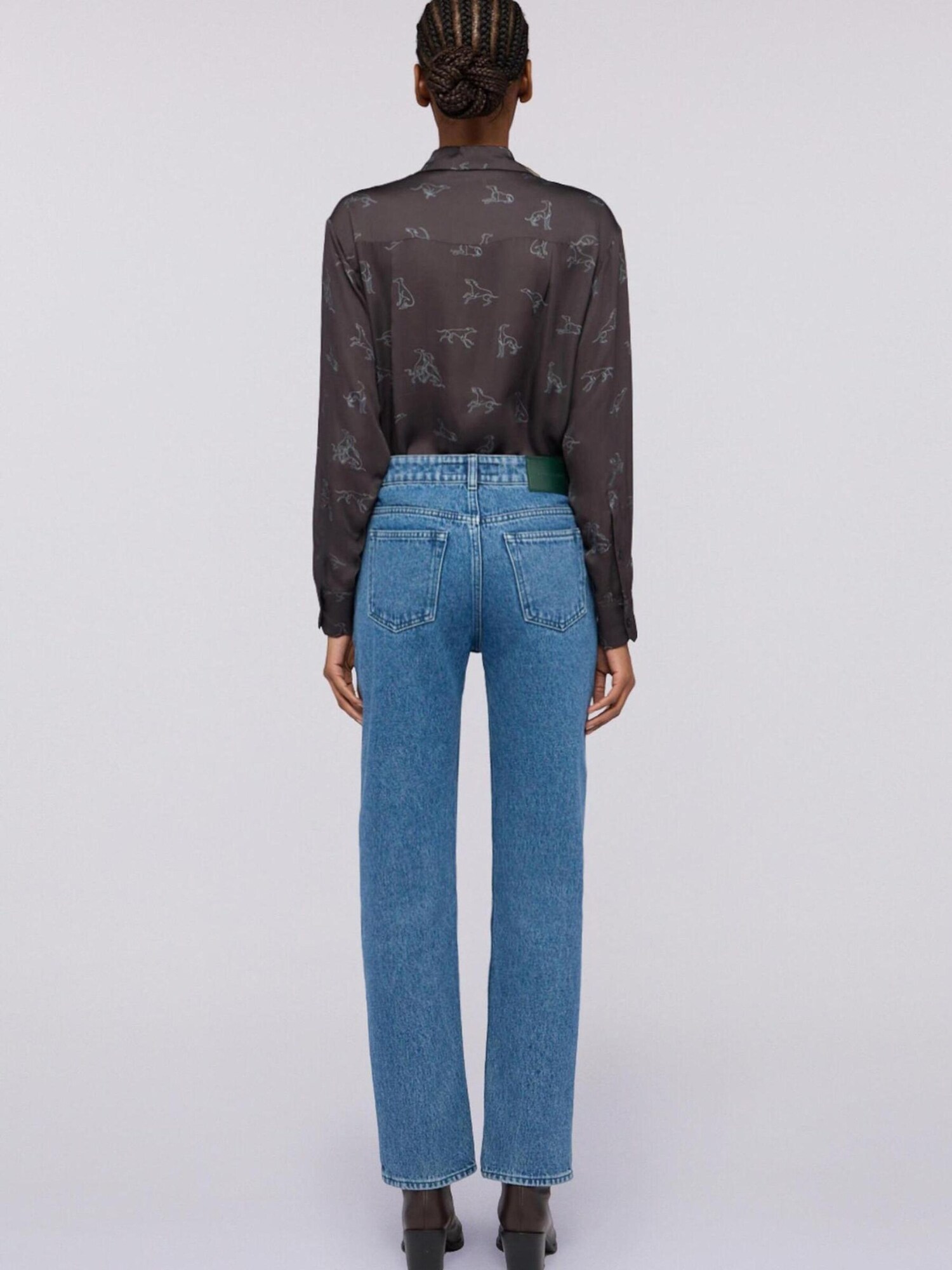 Trussardi Blusa negro – imagen 3