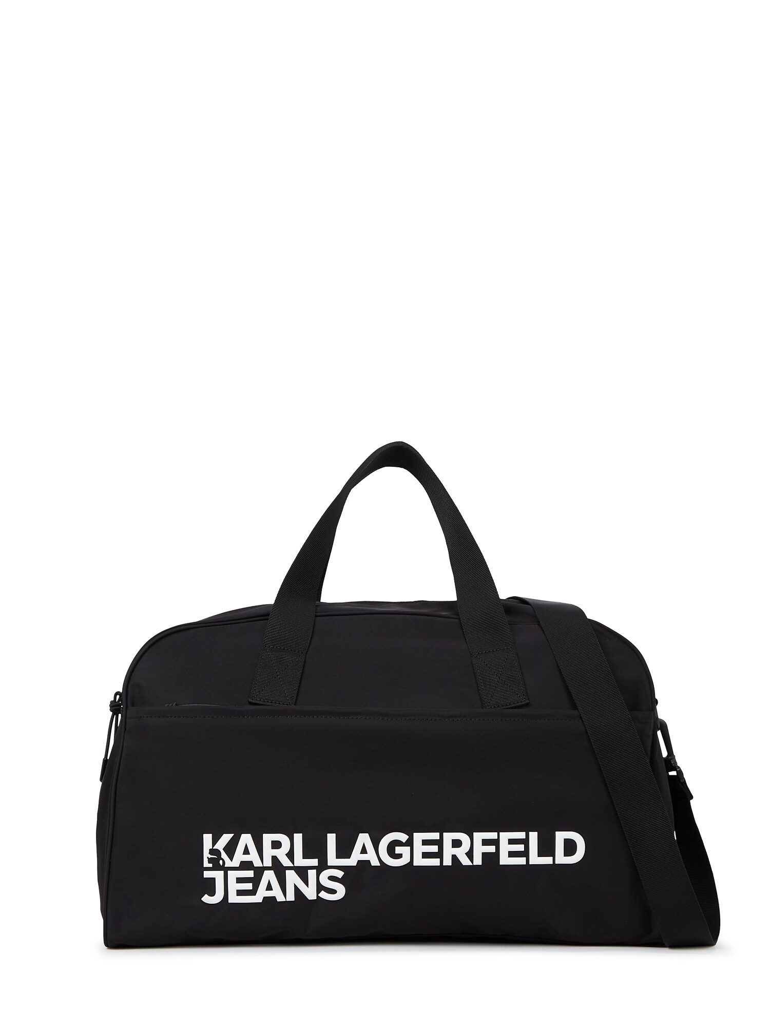 KARL LAGERFELD JEANS Weekender ' GYM '  fekete / fehér akciós termékkép 1