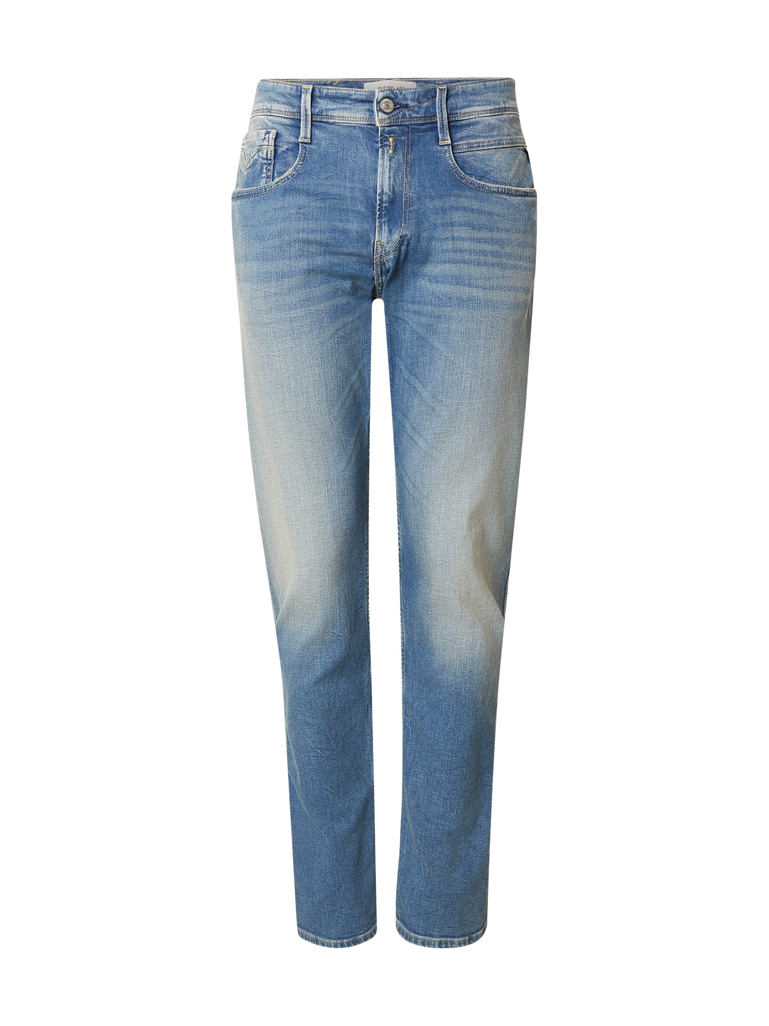 REPLAY Jeans ANBASS  albastru denim