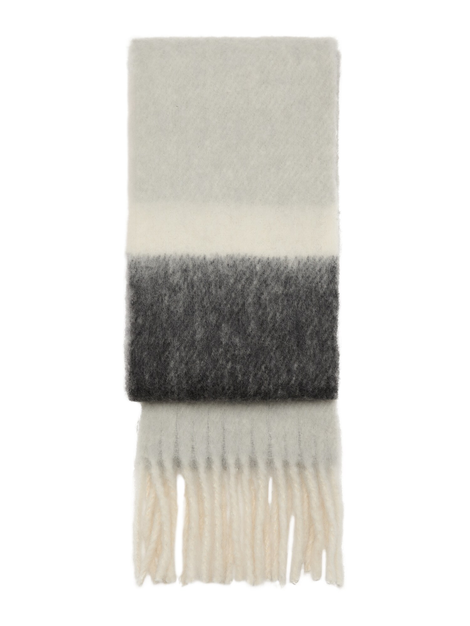 MANGO Fular TESEO  gri / grej / gri închis