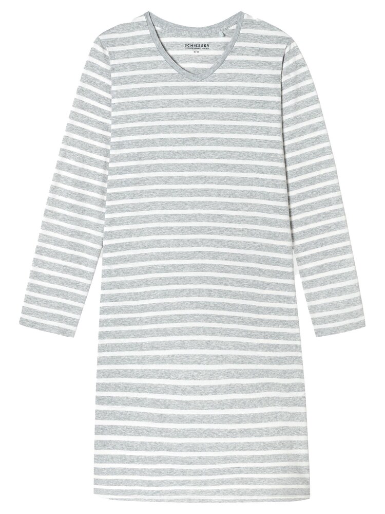 SCHIESSER Nachthemd 'Casual Essentials' Damen Größe XL grau