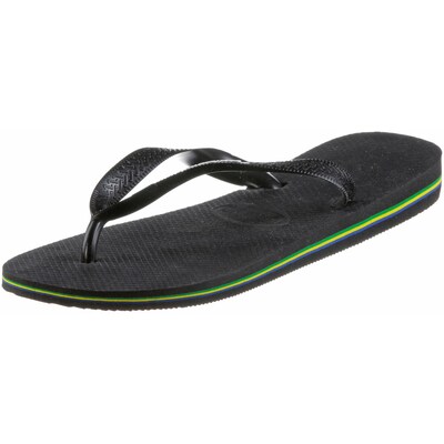 HAVAIANAS Sandalias de dedo 'BRASIL'  negro