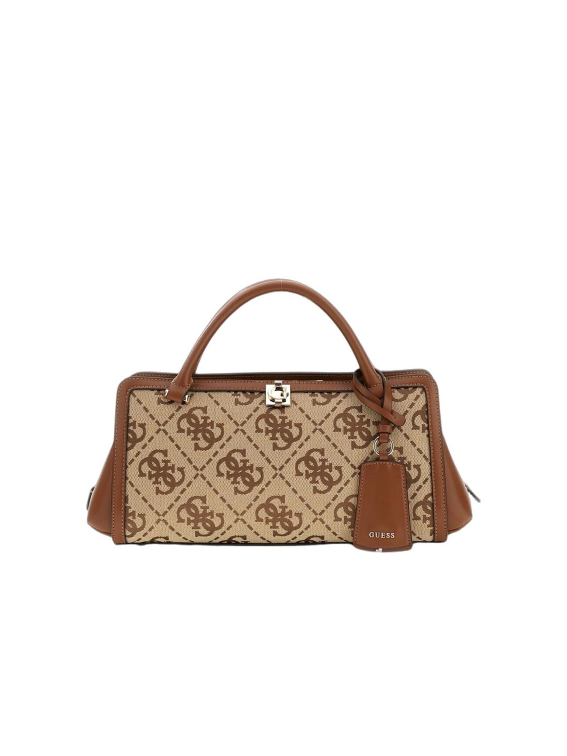 Guess Handväska 'Guess Sac à Main Audrey Petit Monogramme Latte Logo' dam