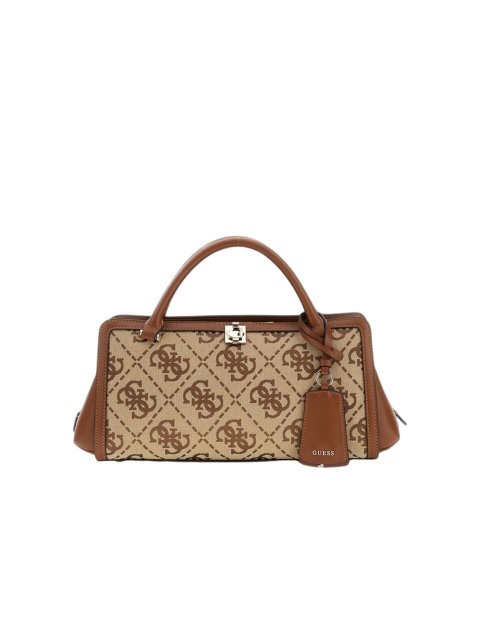 Handväska 'Guess Sac à Main Audrey Petit Monogramme Latte Logo'