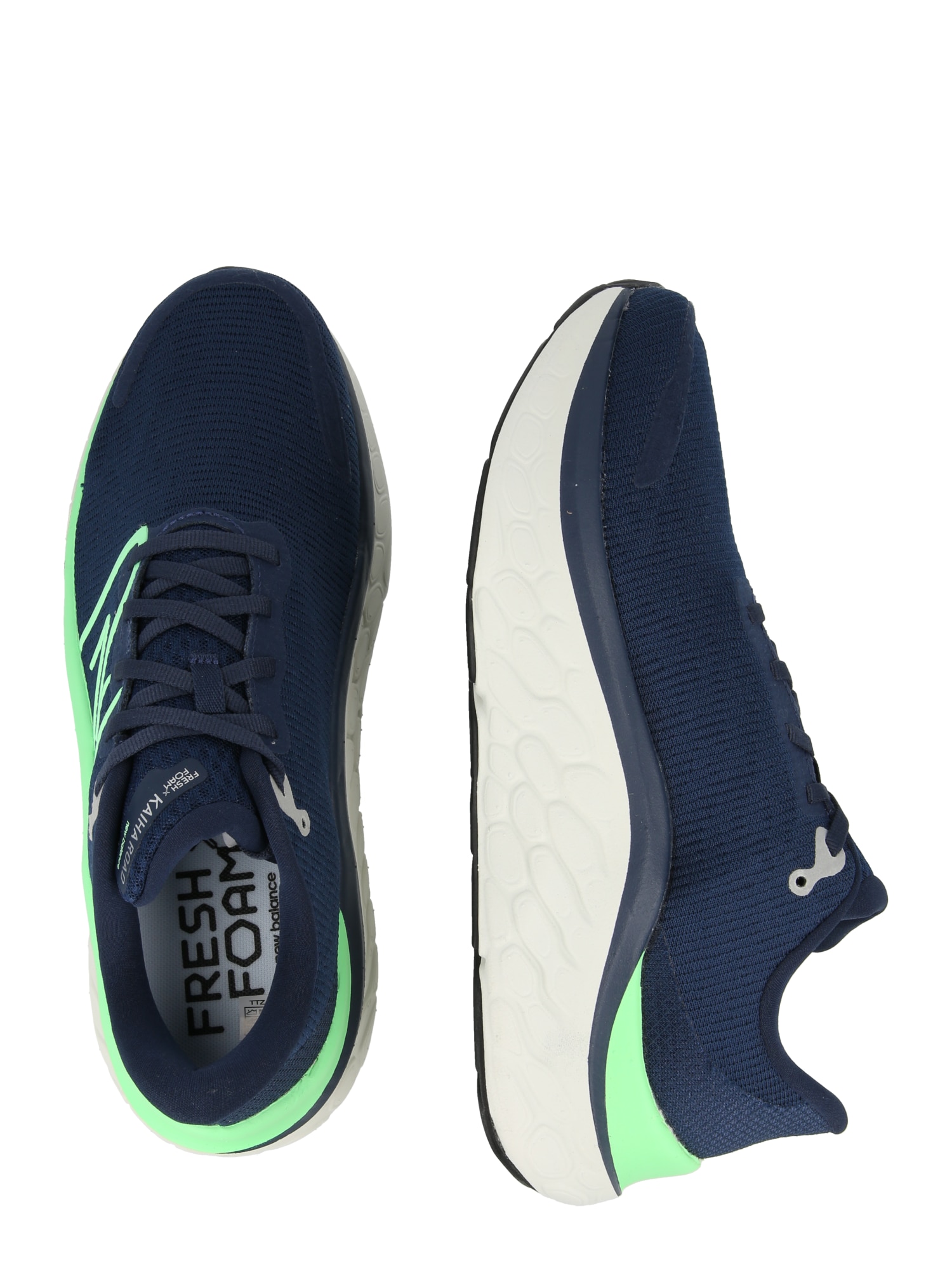new balance Futócipők 'Kaiha Road'  tengerészkék / kő / neonzöld termék 2. képe