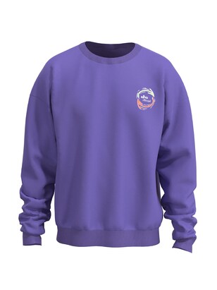 Elho Sweatshirt Groen / Lila / Oranje / Wit