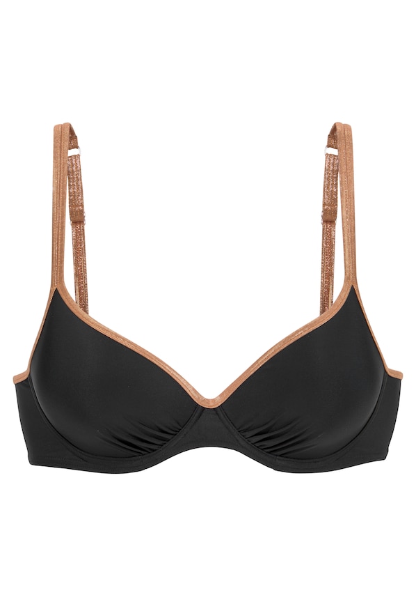 Bruno Banani, Bikini felső, fekete, 4 kép a 5 közül