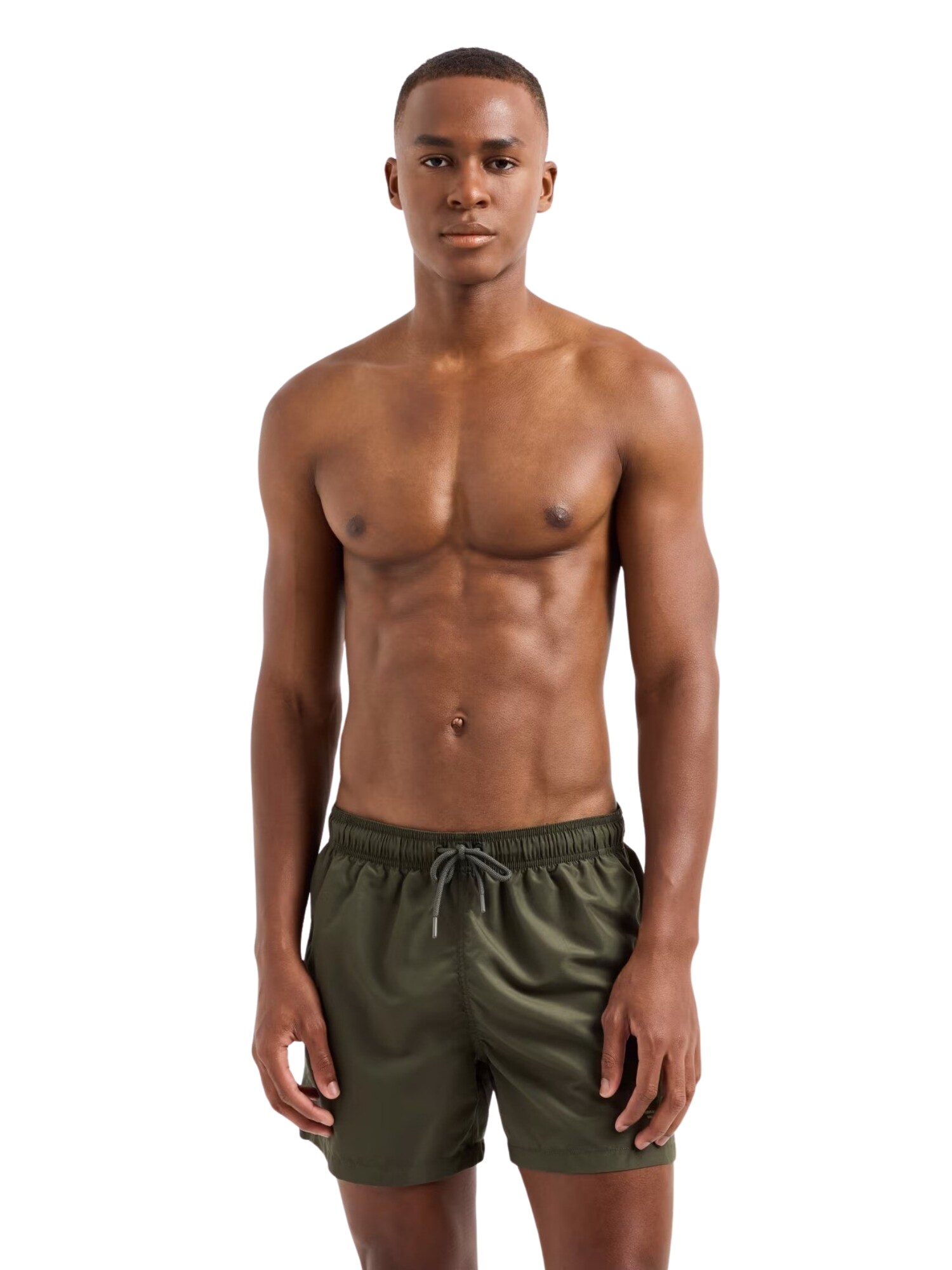 Emporio Armani Plavecké šortky zelená (obrázok 3)