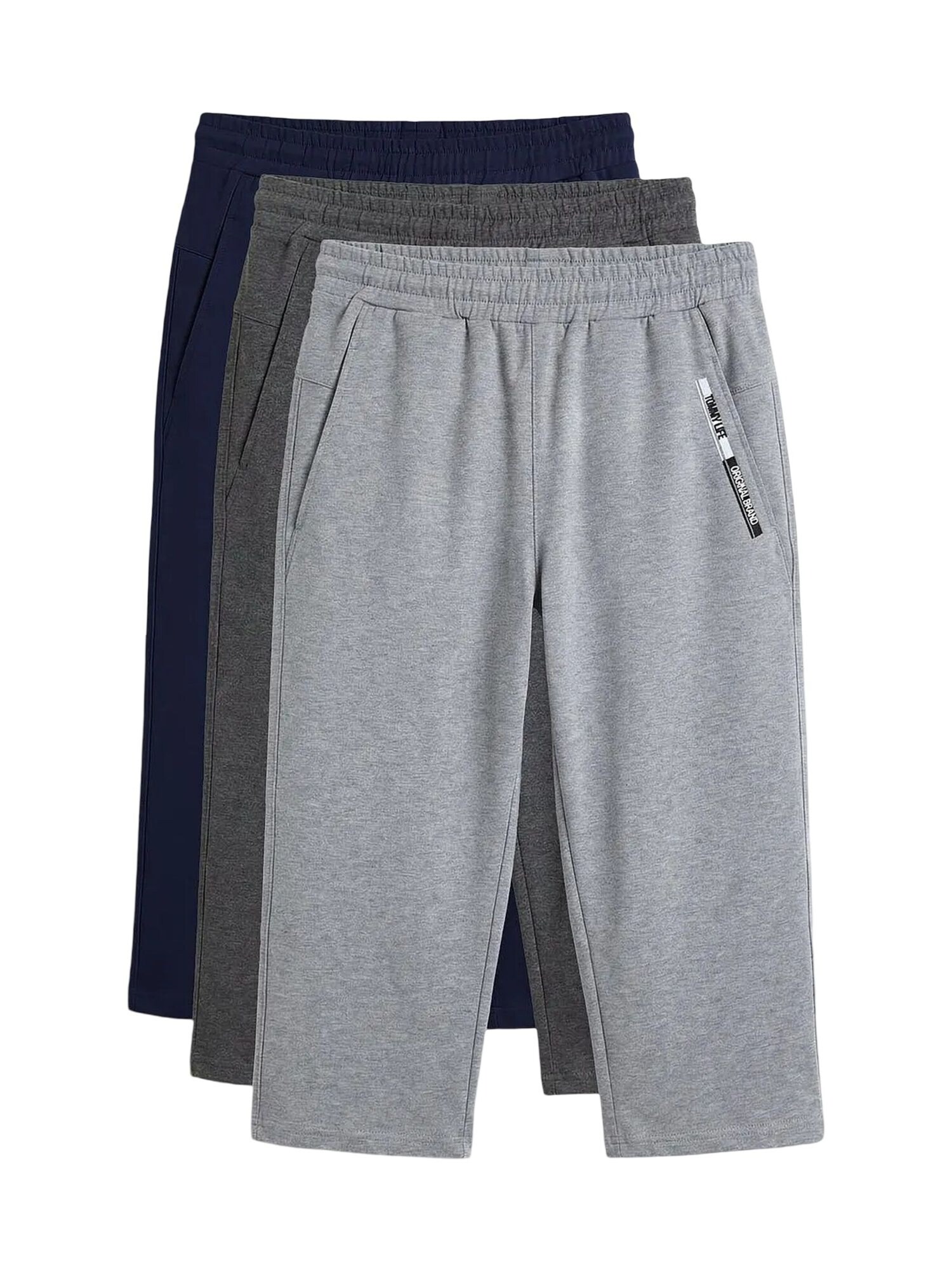 Tommy Life Sportske hlače mornarsko plava