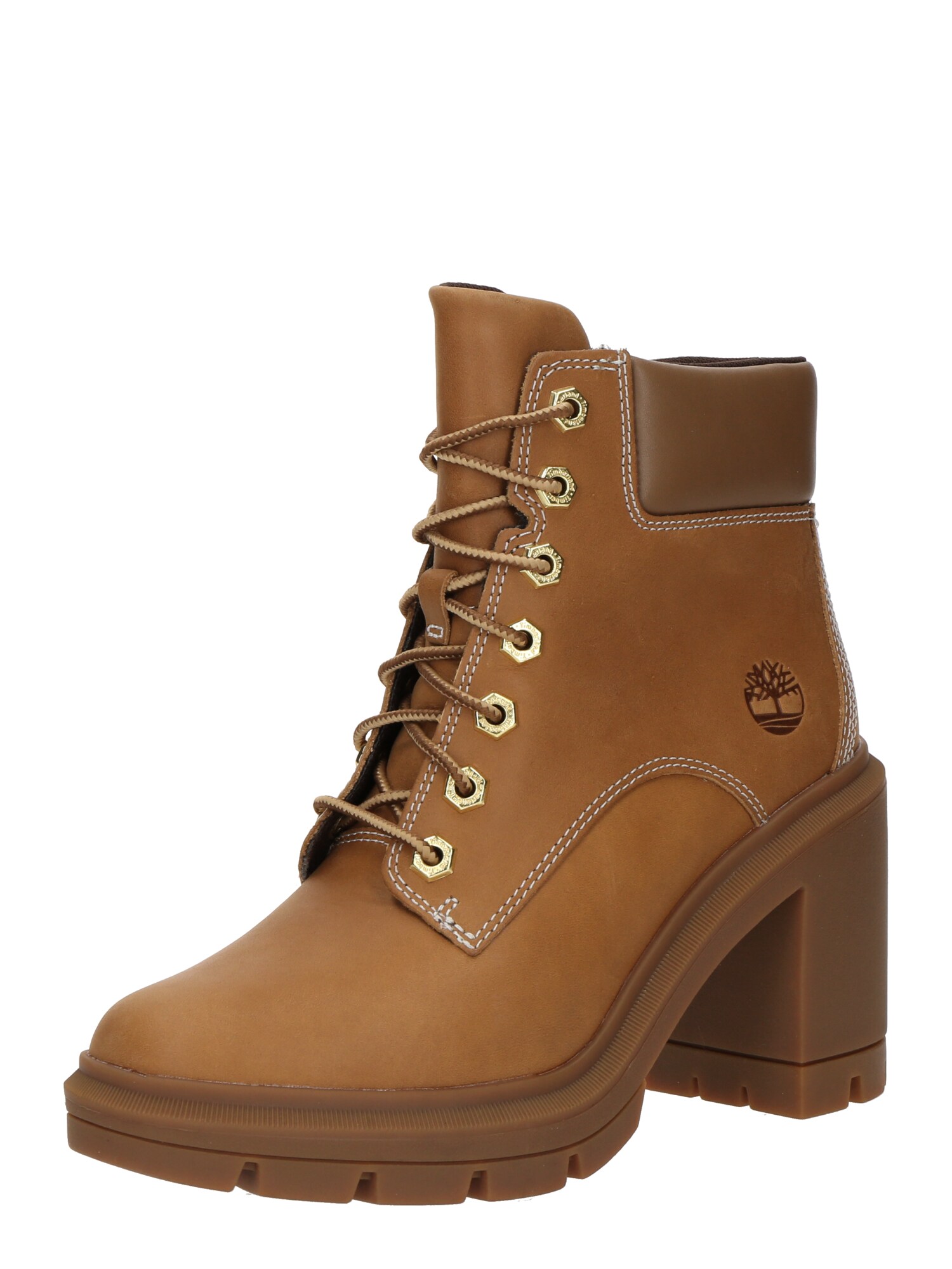TIMBERLAND Šnurovacie členkové čižmy  svetlohnedá
