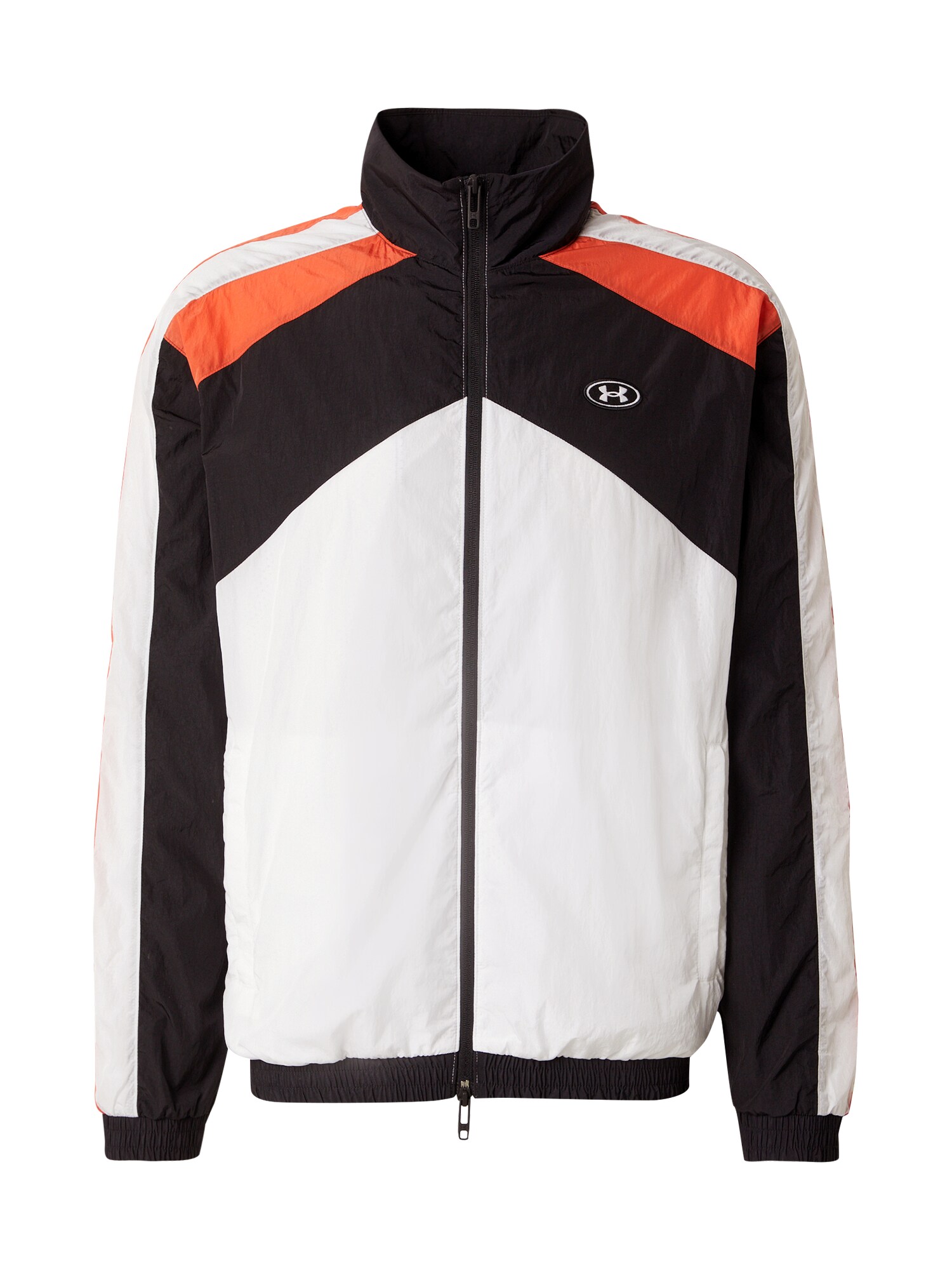 UNDER ARMOUR Chaqueta deportiva  naranja / negro / blanco