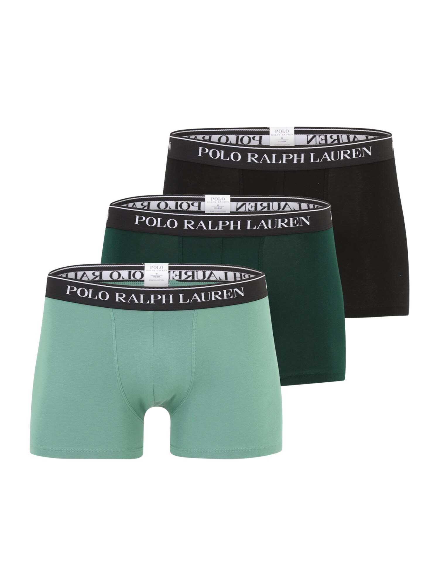 Polo Ralph Lauren Boxerky 'CLASSIC'  zelená / mätová / čierna / biela