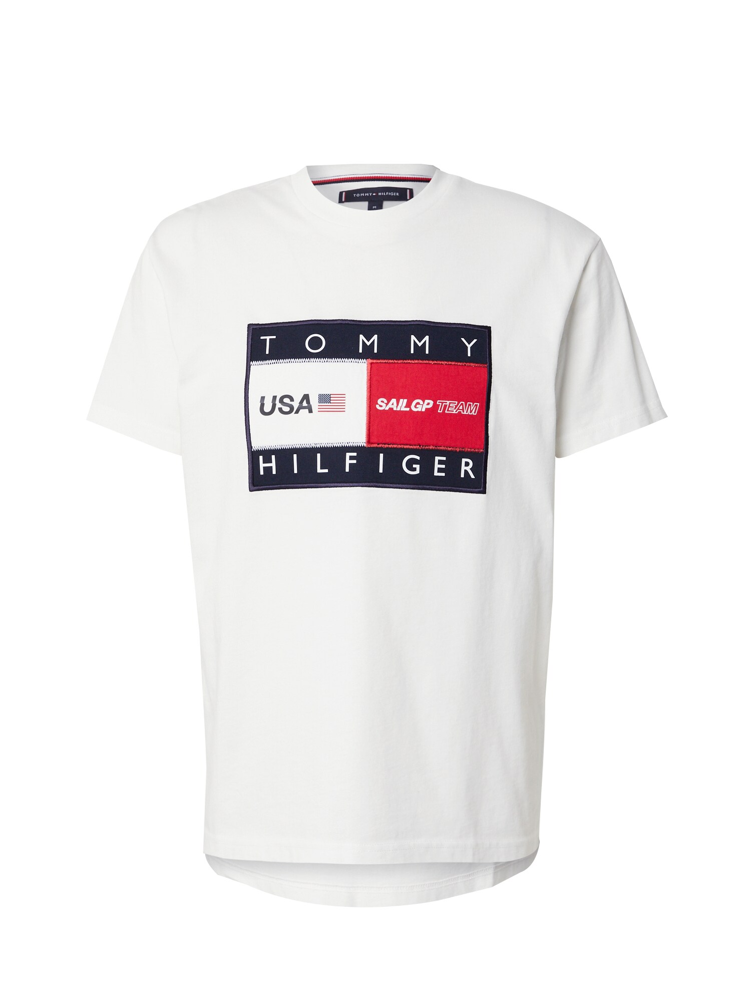 TOMMY HILFIGER Tričko 'SAIL GP'  námornícka modrá / červená / biela
