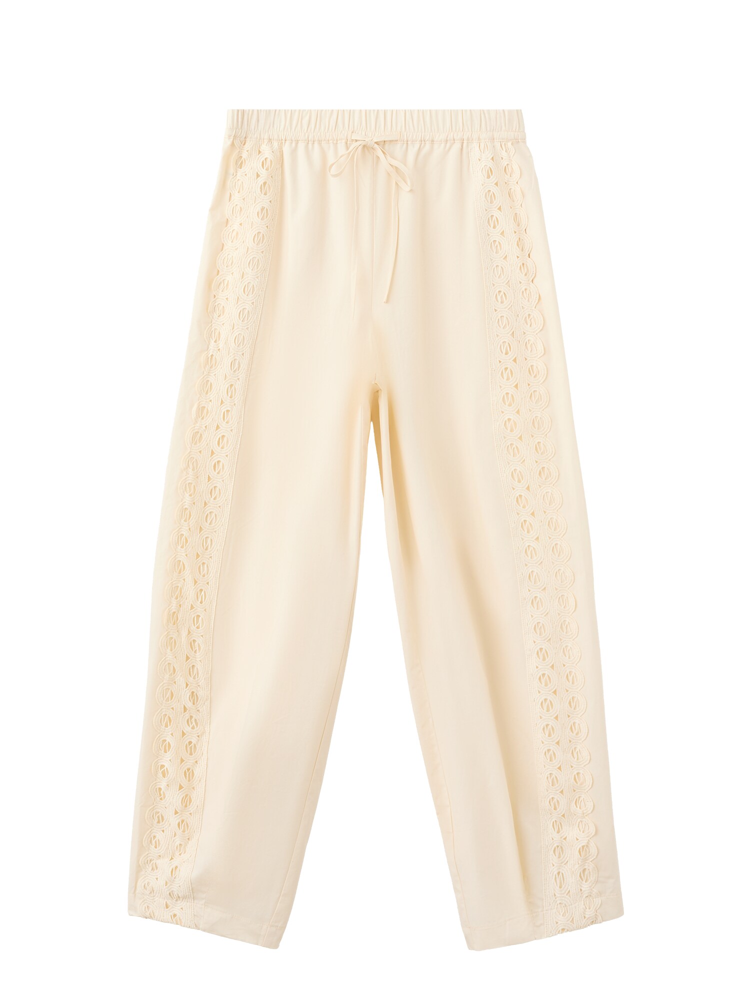 MANGO Pantalón 'Paola'  crema
