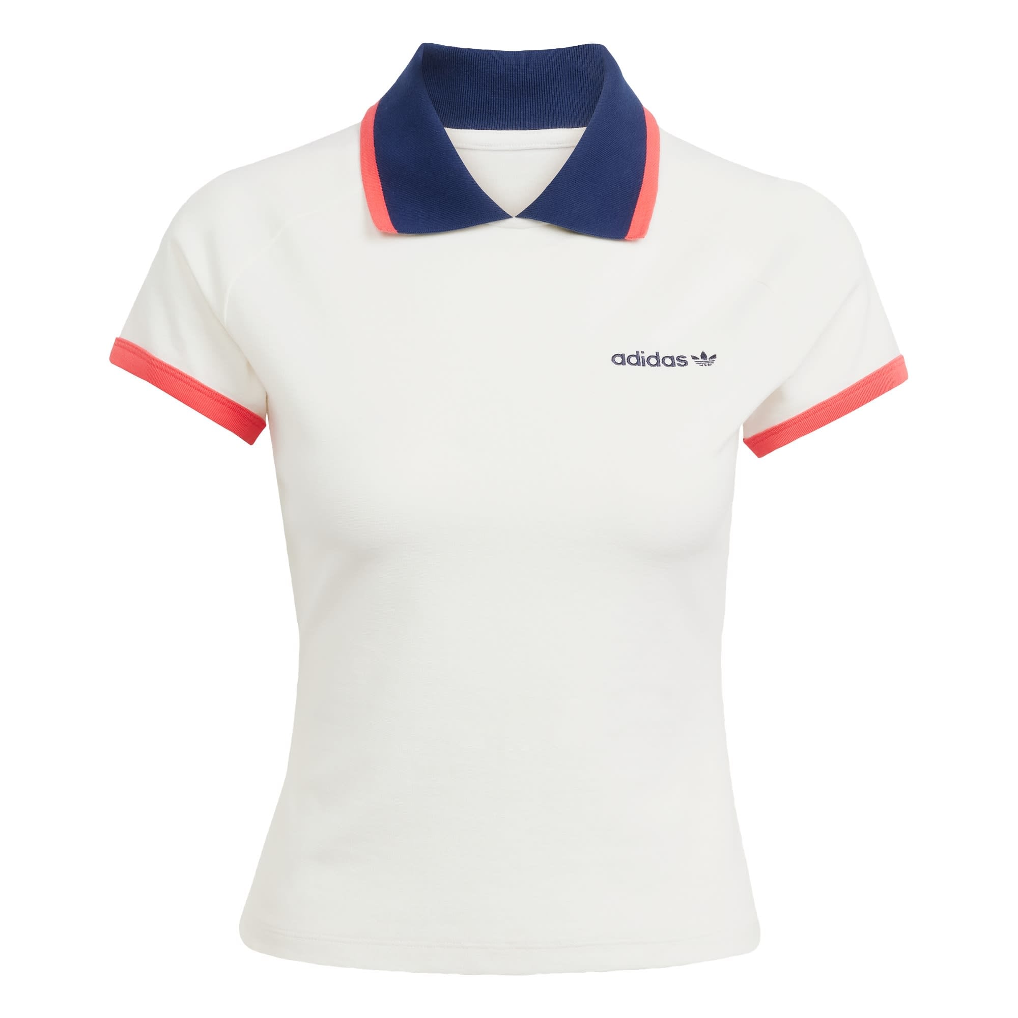 ADIDAS ORIGINALS Tricou  albastru marin / portocaliu somon / alb