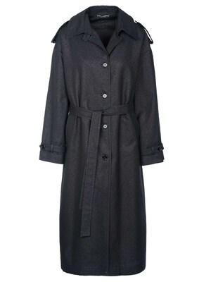 DOLCE & GABBANA Abrigo de entretiempo  negro