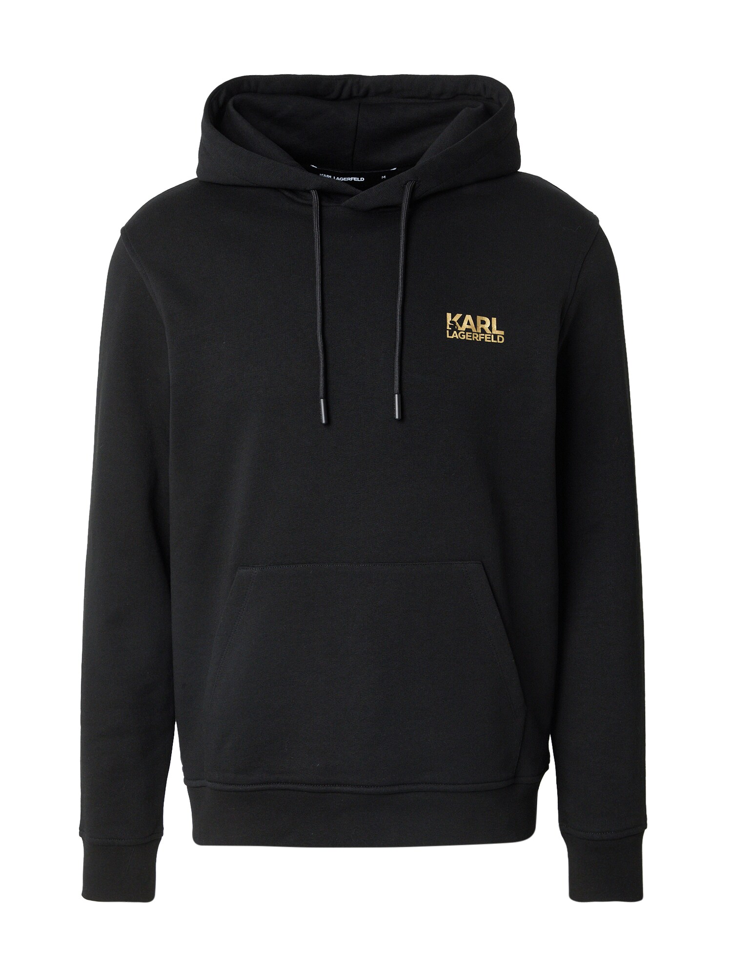 Karl Lagerfeld Bluză de molton  galben deschis / negru