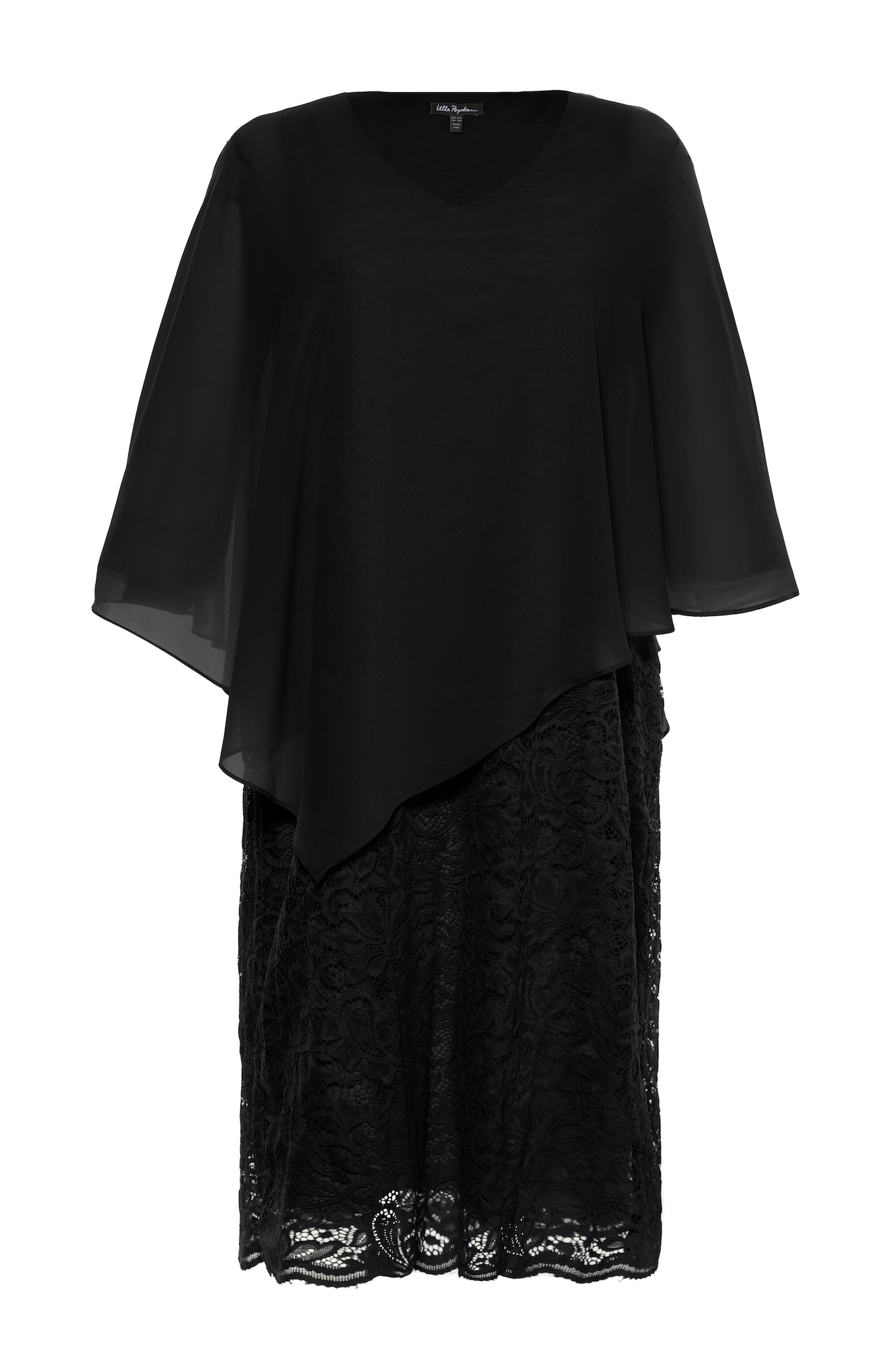 Ulla Popken Vestido de cocktail  preto