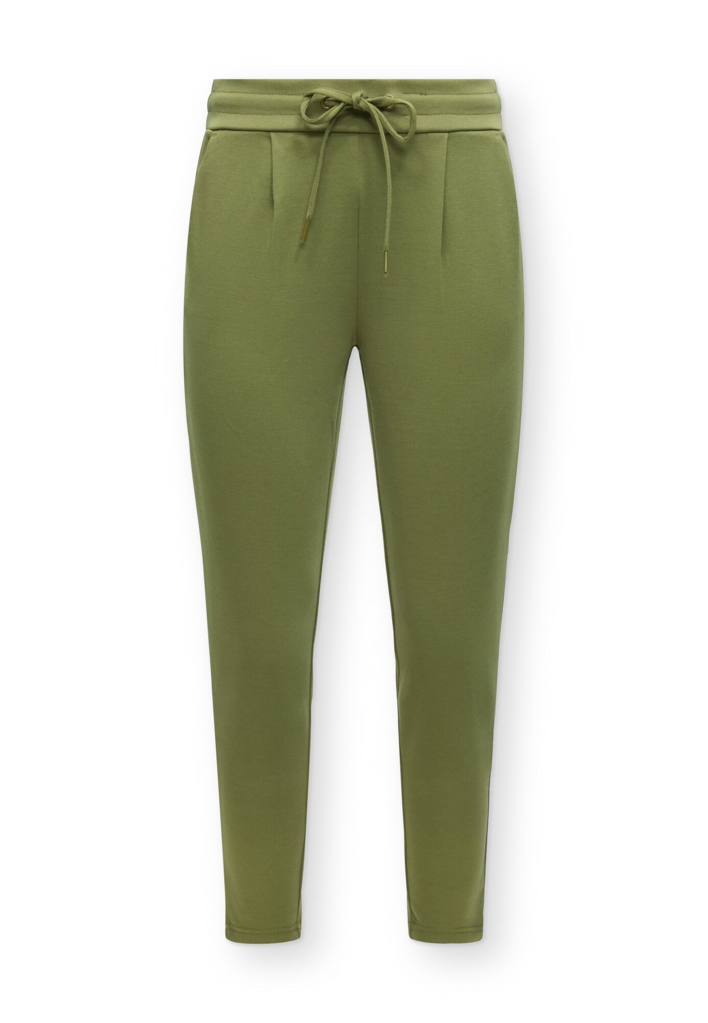 ICHI Pantaloni cutați IHKATE verde kiwi