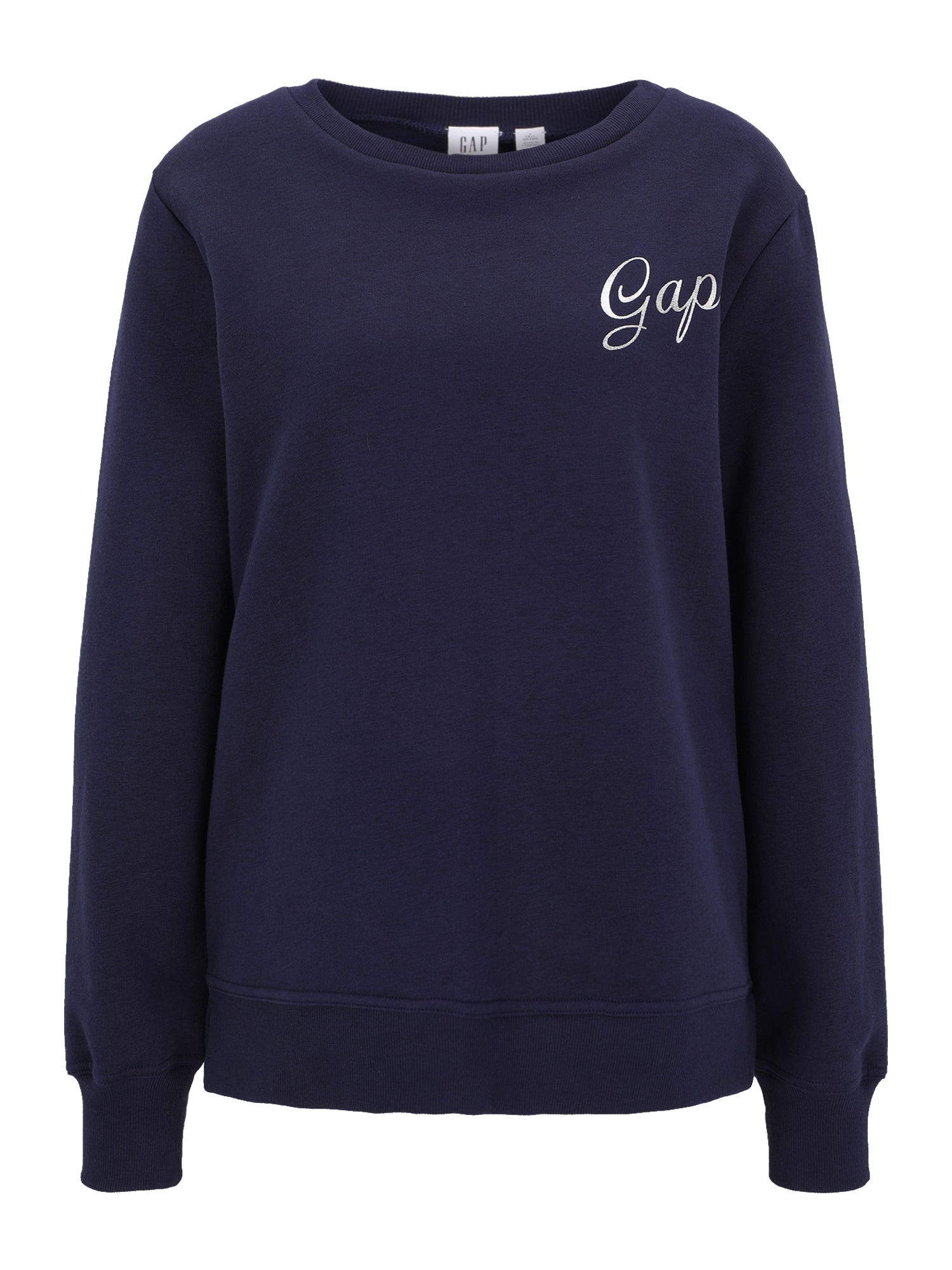 Gap Tall Bluză de molton  bleumarin / argintiu