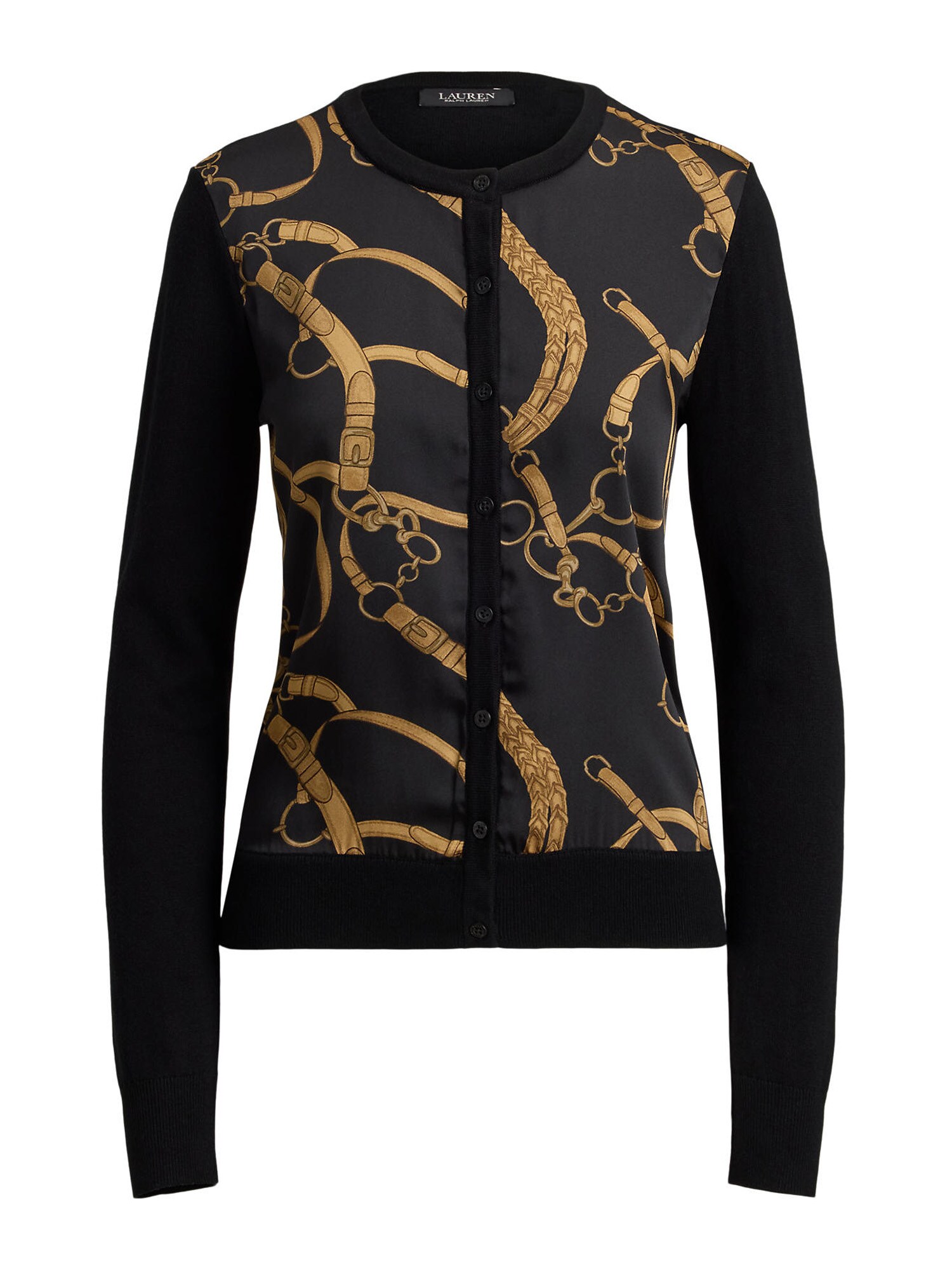 Lauren Ralph Lauren Kardigán  karamelová / sépiová / čierna