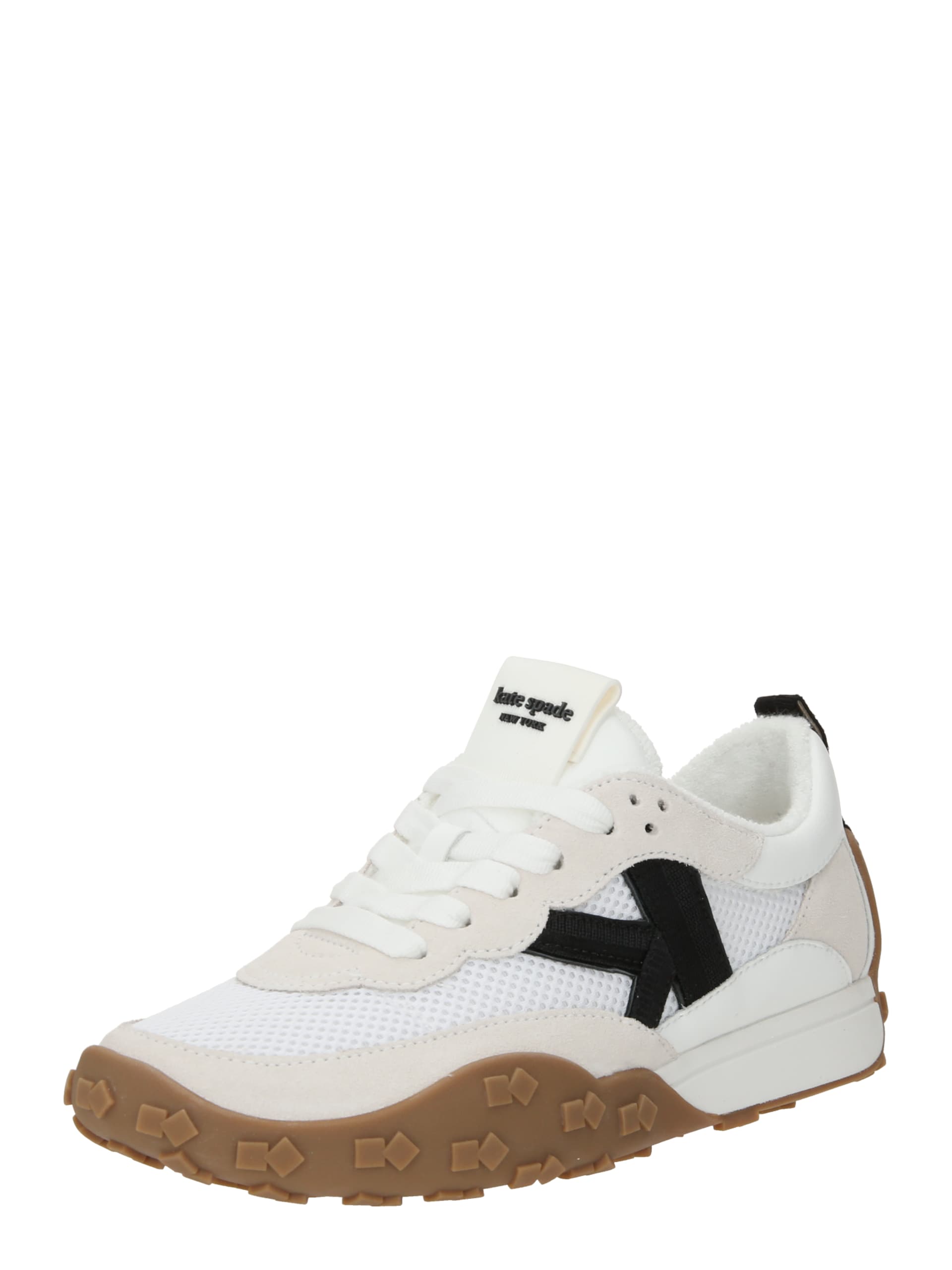 Låg sneaker 'K As In Kate Sneakers' kräm / svart