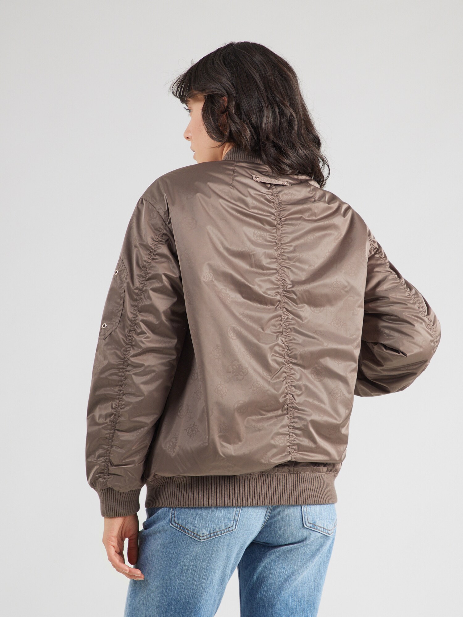 GUESS Chaqueta de entretiempo marrón – imagen 3