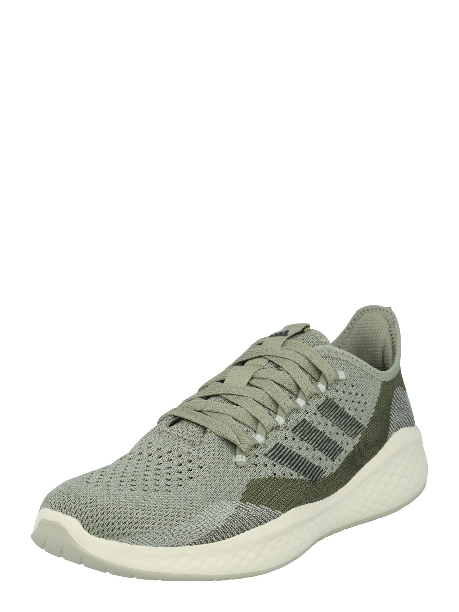 ADIDAS SPORTSWEAR Bėgimo batai 'Fluidflow 2.0' alyvuogių spalva / pastelinė žalia / juoda / balta