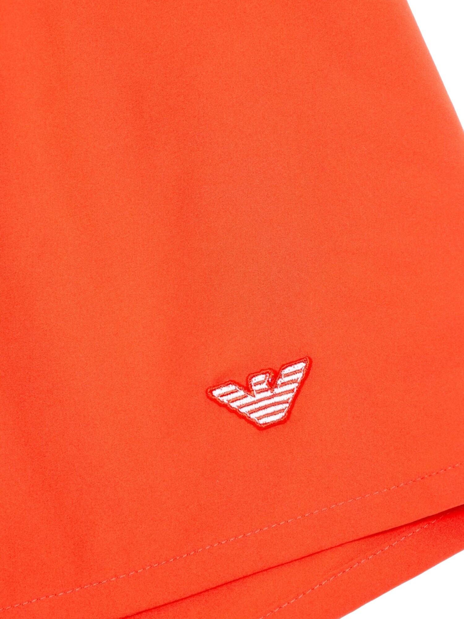 Emporio Armani Plavecké šortky oranžovo červená (obrázok 3)