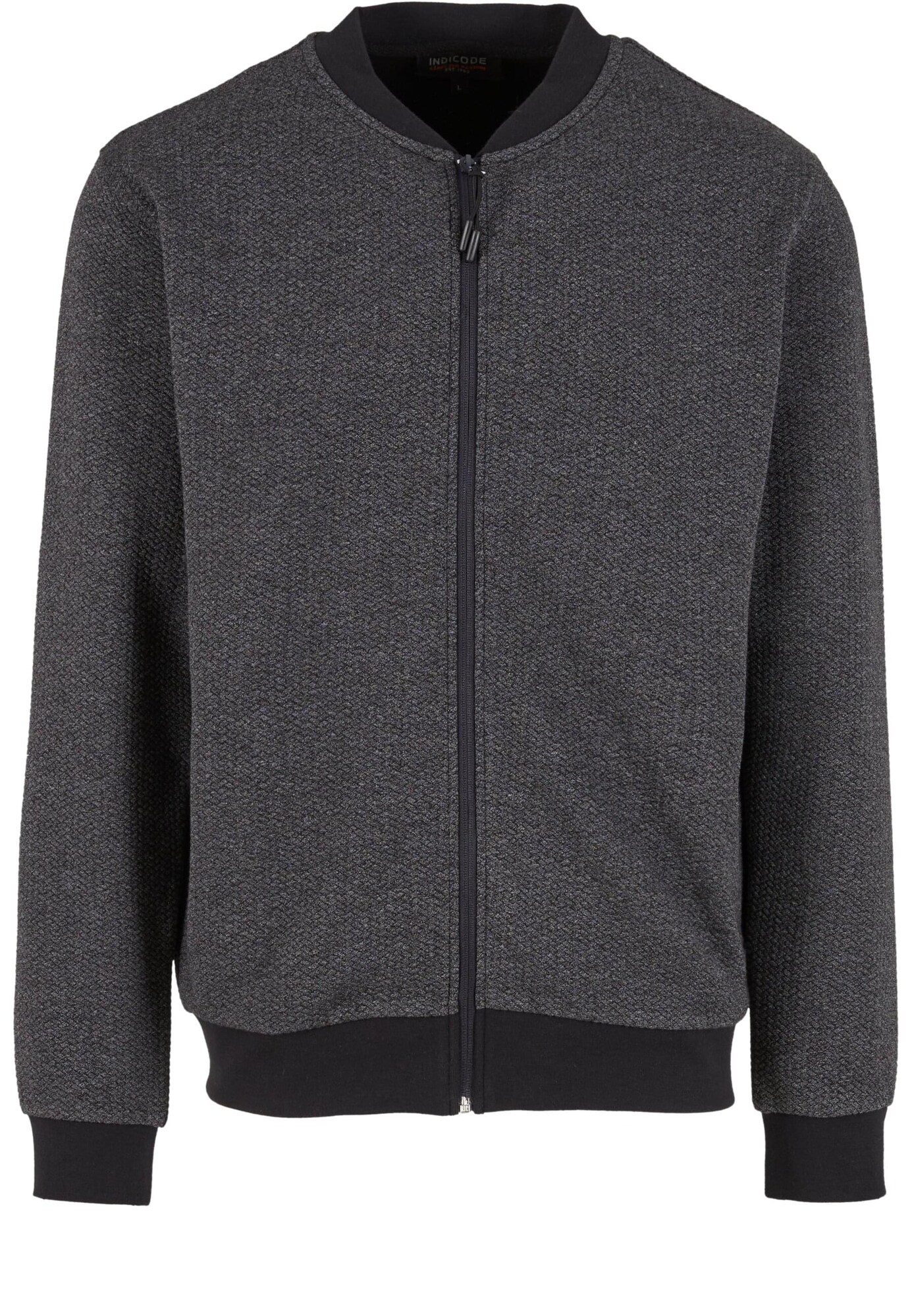 INDICODE JEANS Chaqueta de entretiempo 'Stamos'  gris oscuro