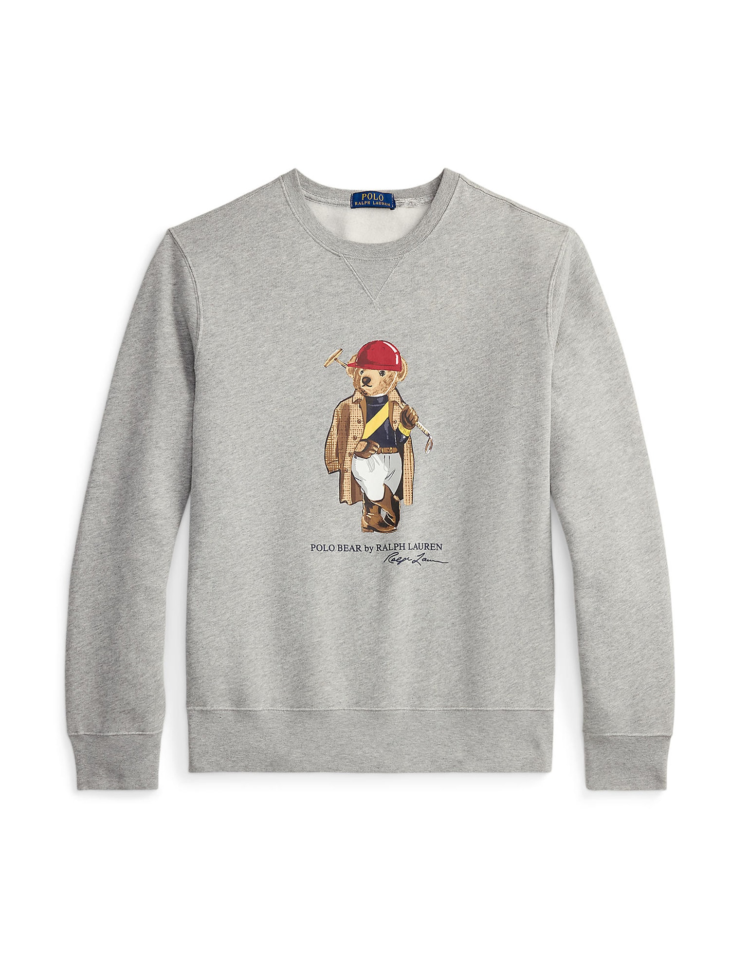 Polo Ralph Lauren Bluză de molton  maro / gri amestecat / roşu închis / alb murdar