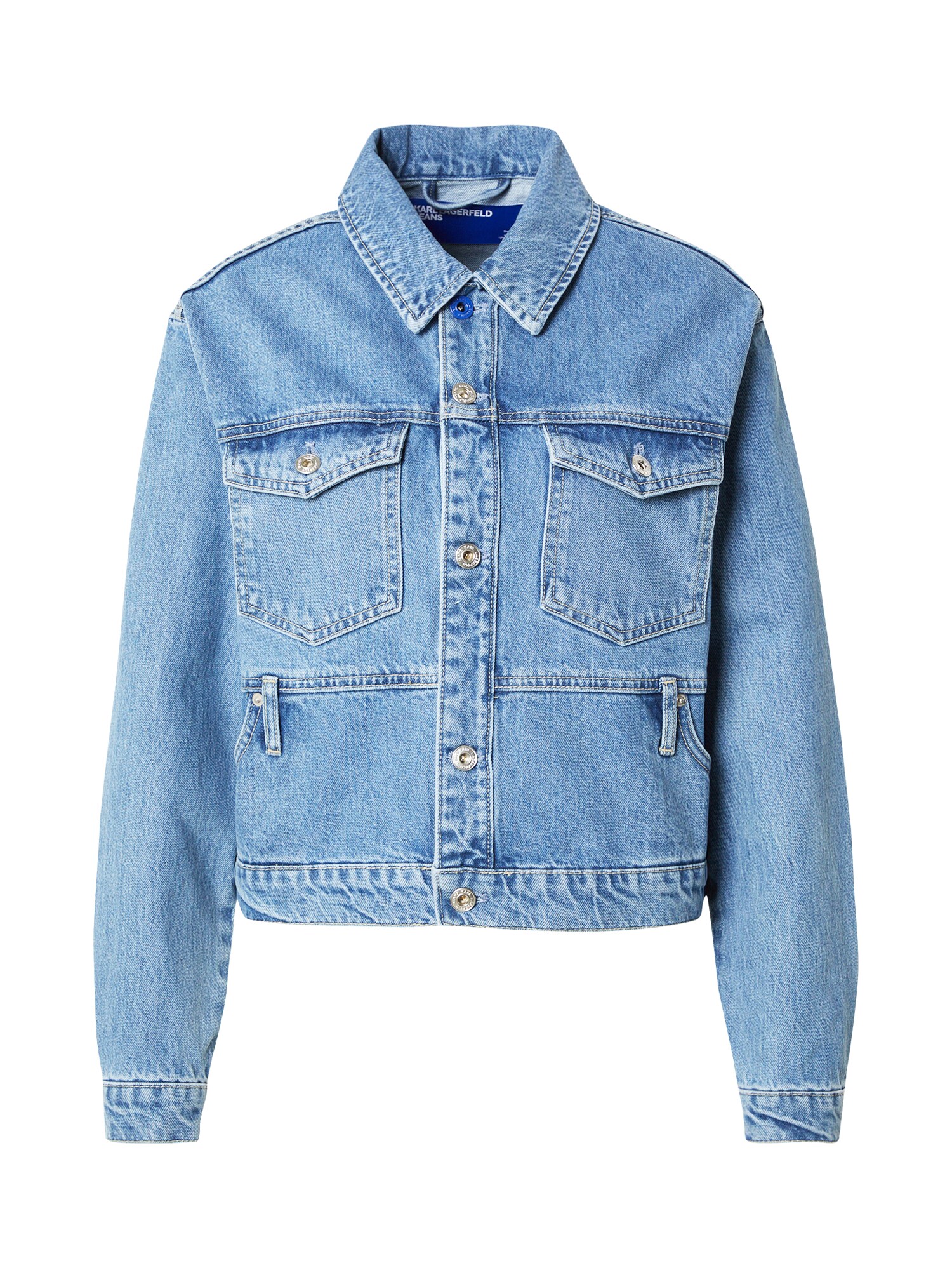 KARL LAGERFELD JEANS Geacă de primăvară-toamnă  albastru denim