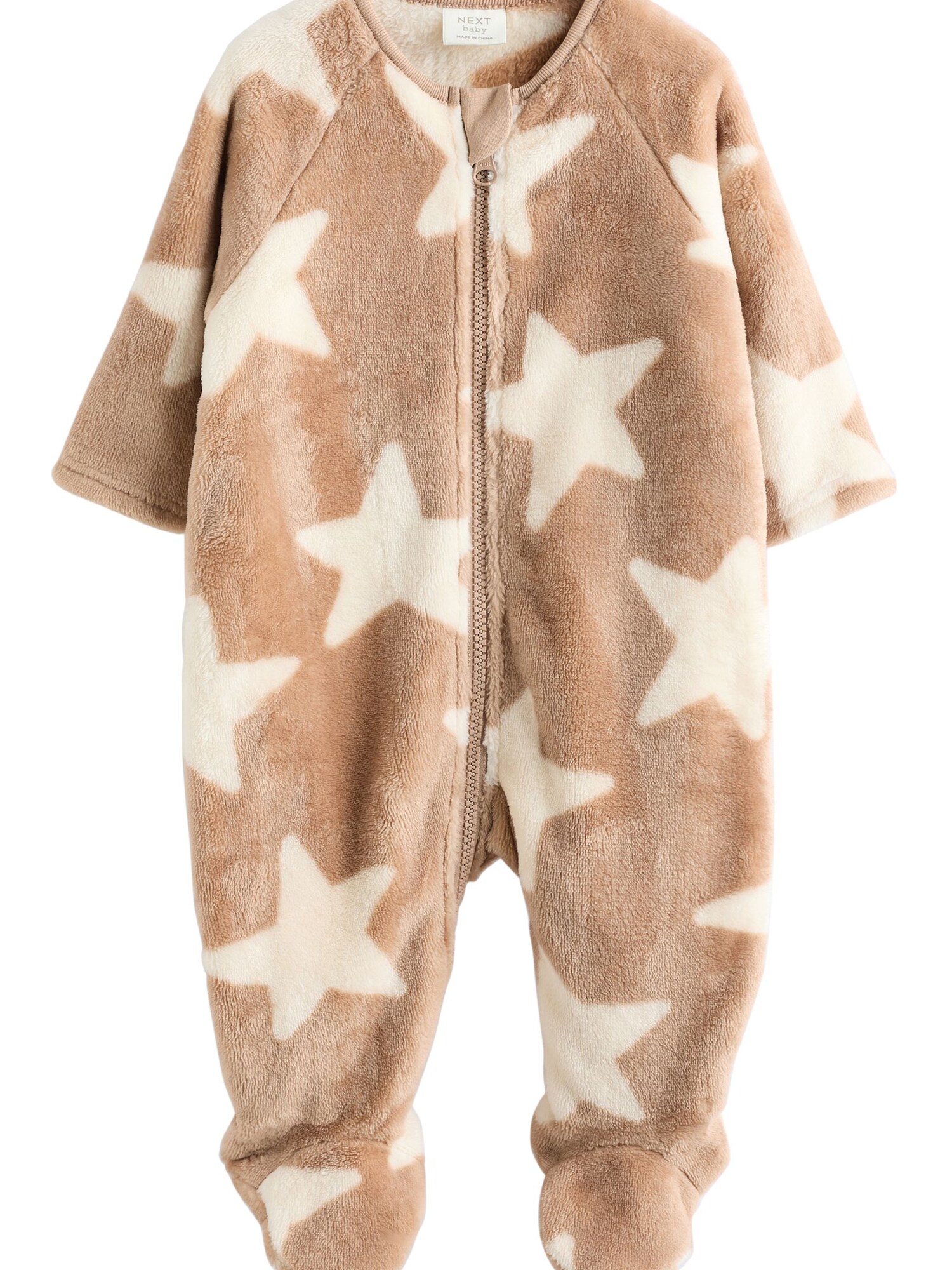 Next Pijamale  ecru / maro deschis