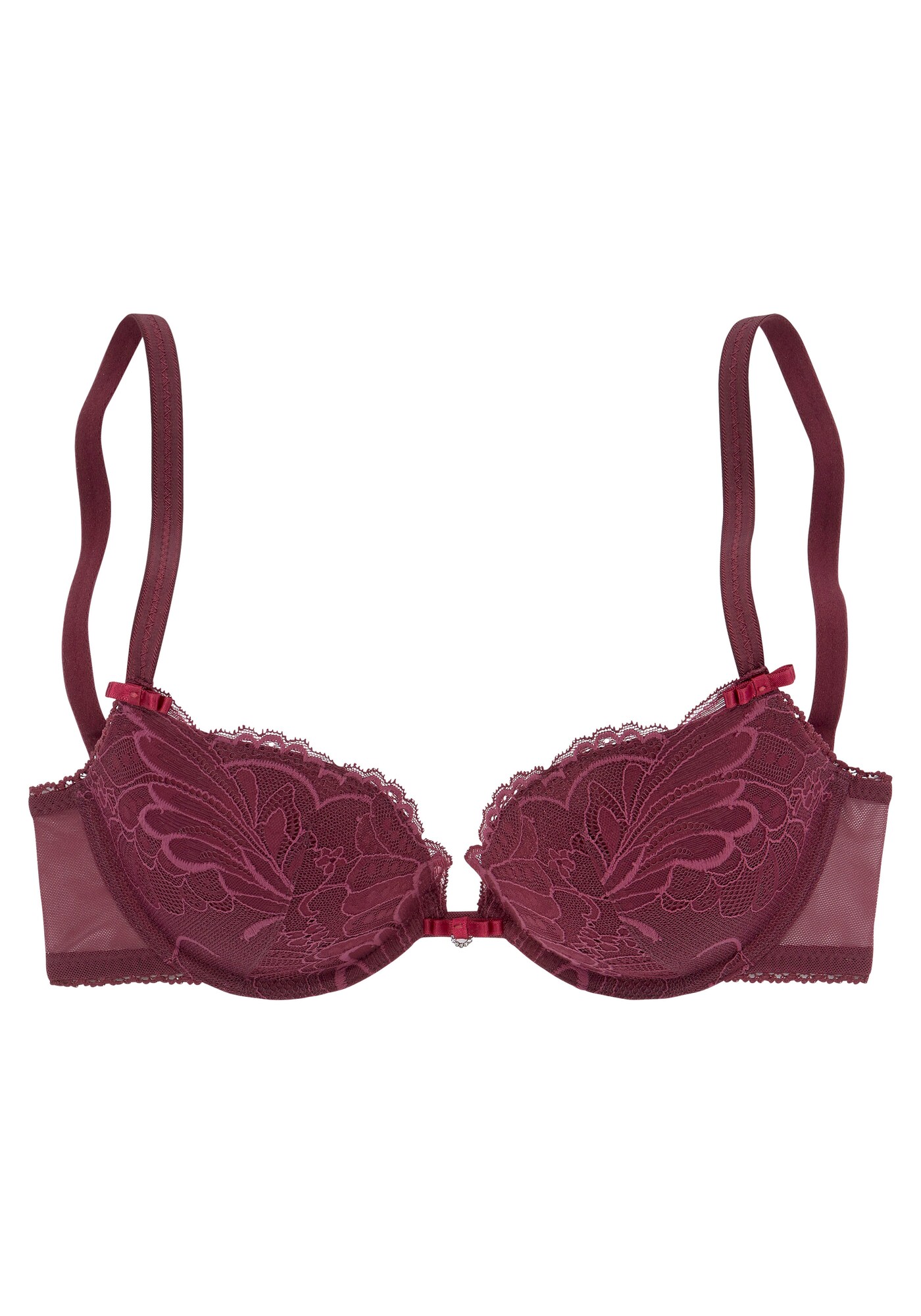 LASCANA Sutien  roșu vin