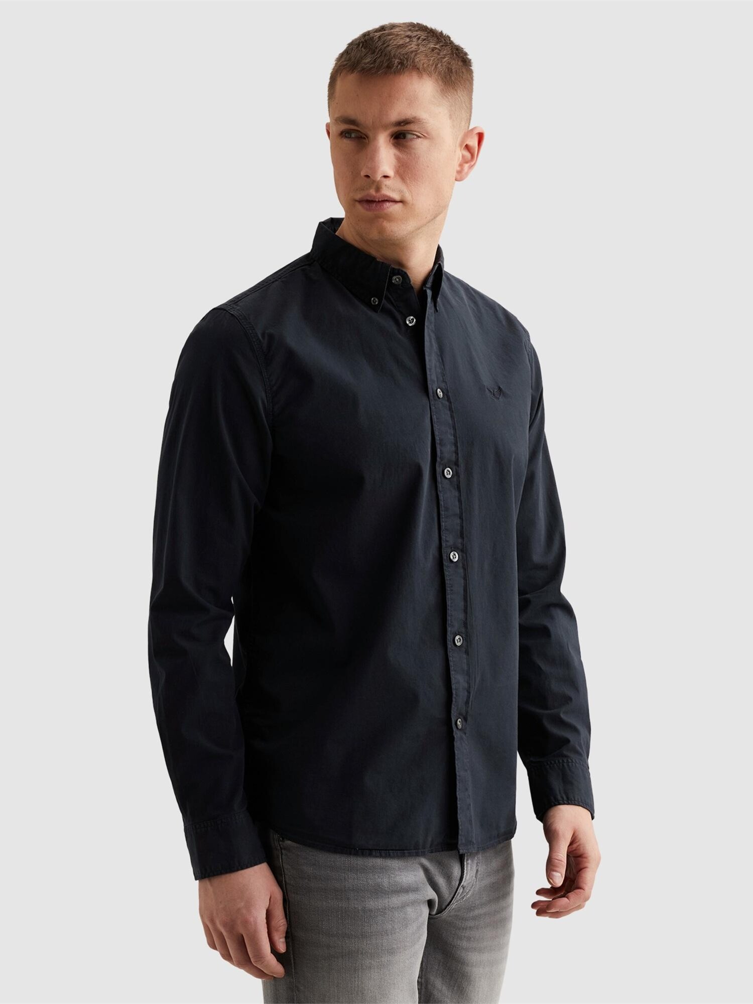 Pme Legend Shirt 'American Classic Shirt' Donkerblauw
