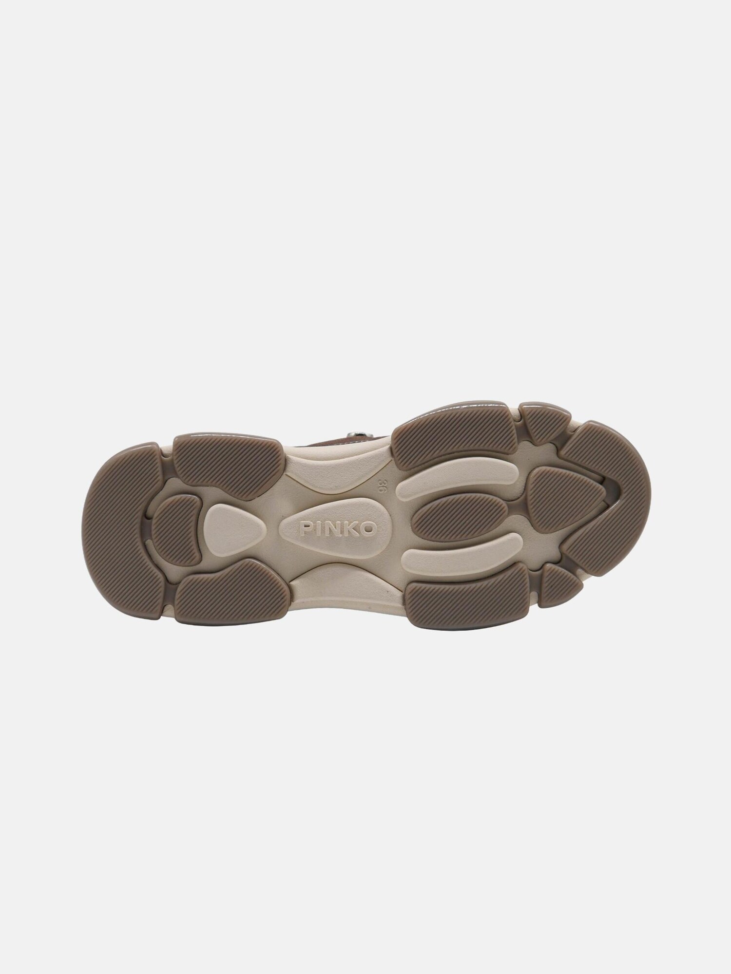 PINKO Zapatillas deportivas bajas 'ATHENA' marrón oscuro – imagen 3