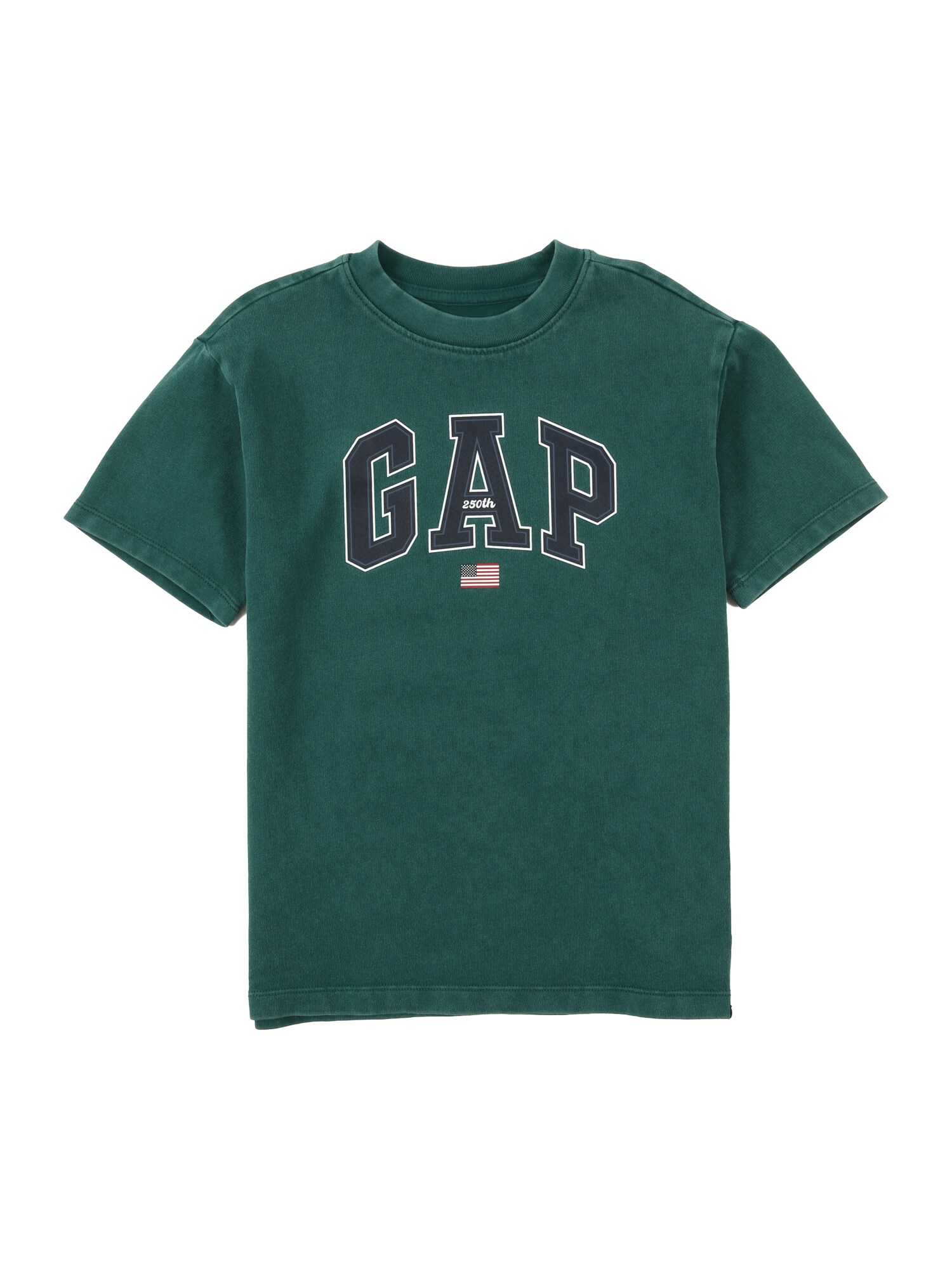 GAP Tricou 'BRANNAN'  verde pin / roșu / negru / alb