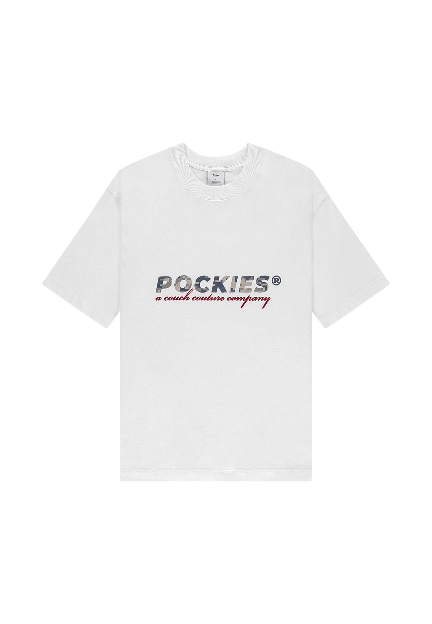 Pockies Camiseta beige oscuro / antracita / rojo oscuro / blanco