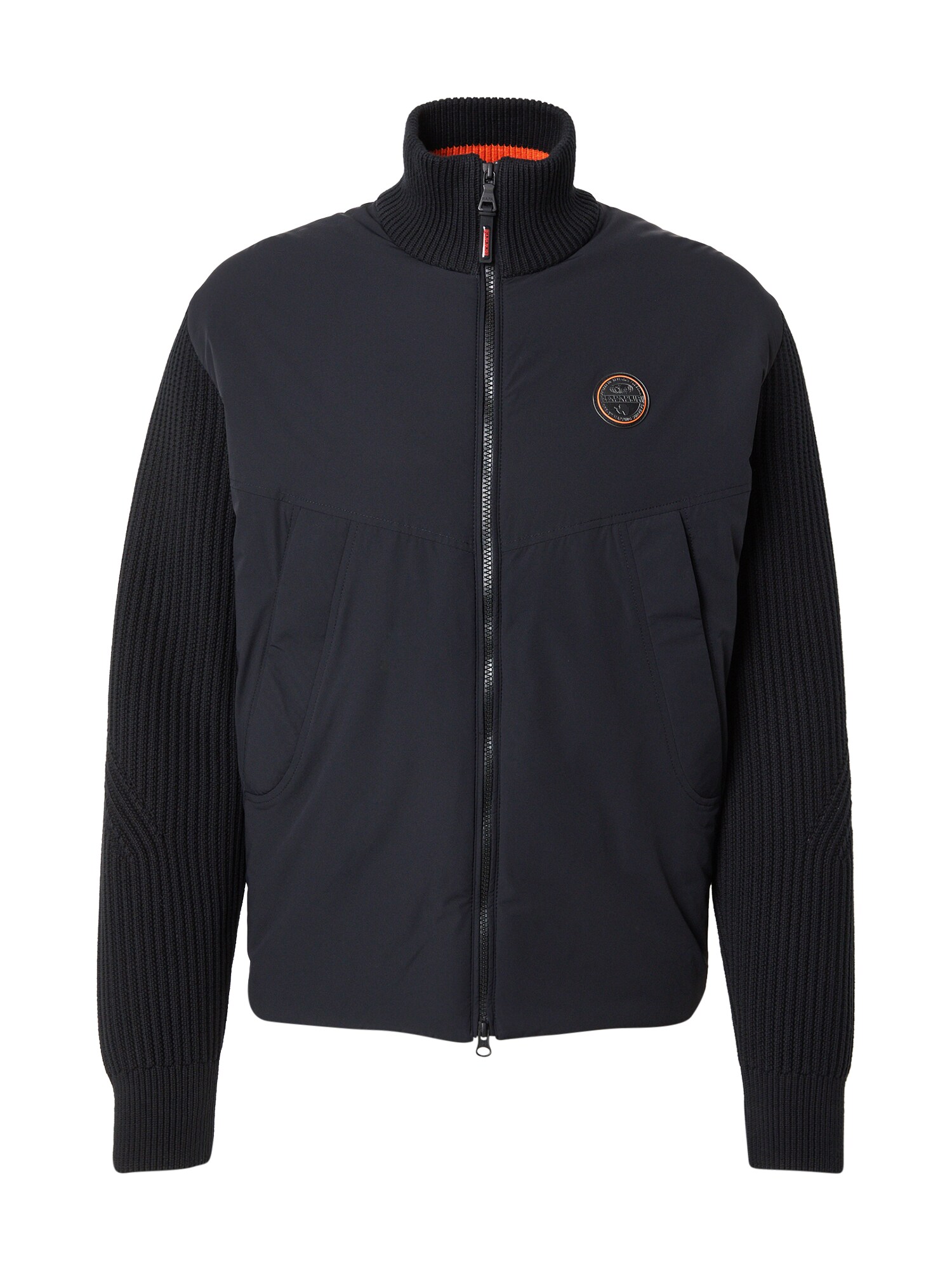 Napapijri Geacă Tricotată 'Seravezza' Negru-image