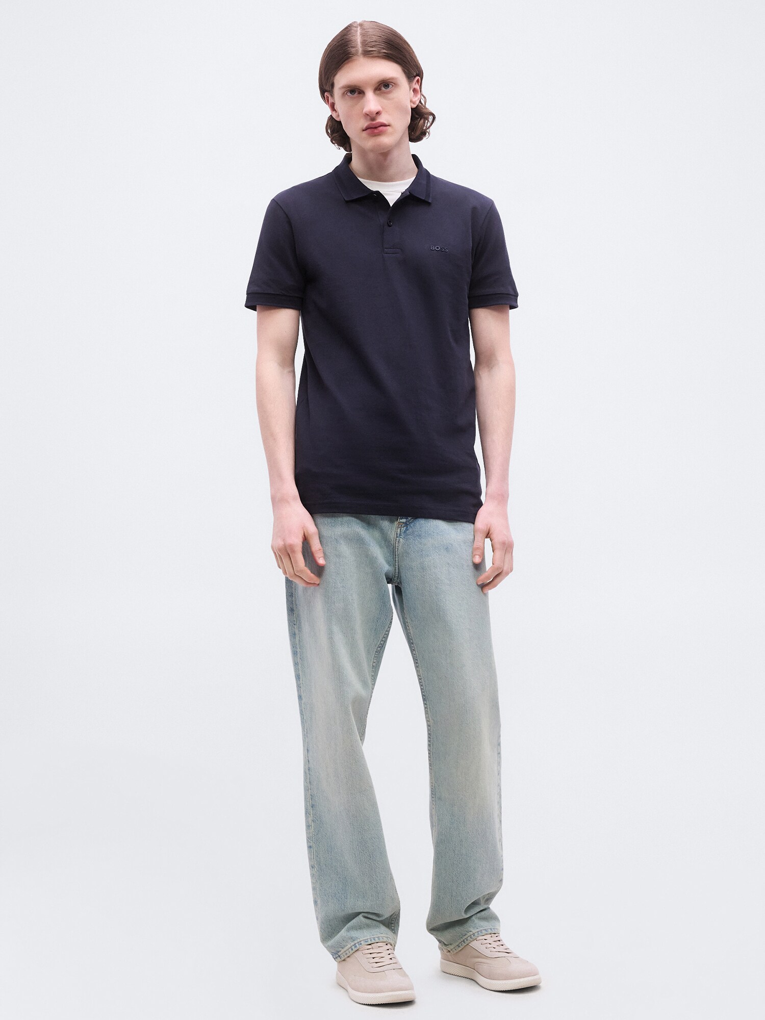 BOSS Camiseta 'Pio 1'  marino – imagen 4