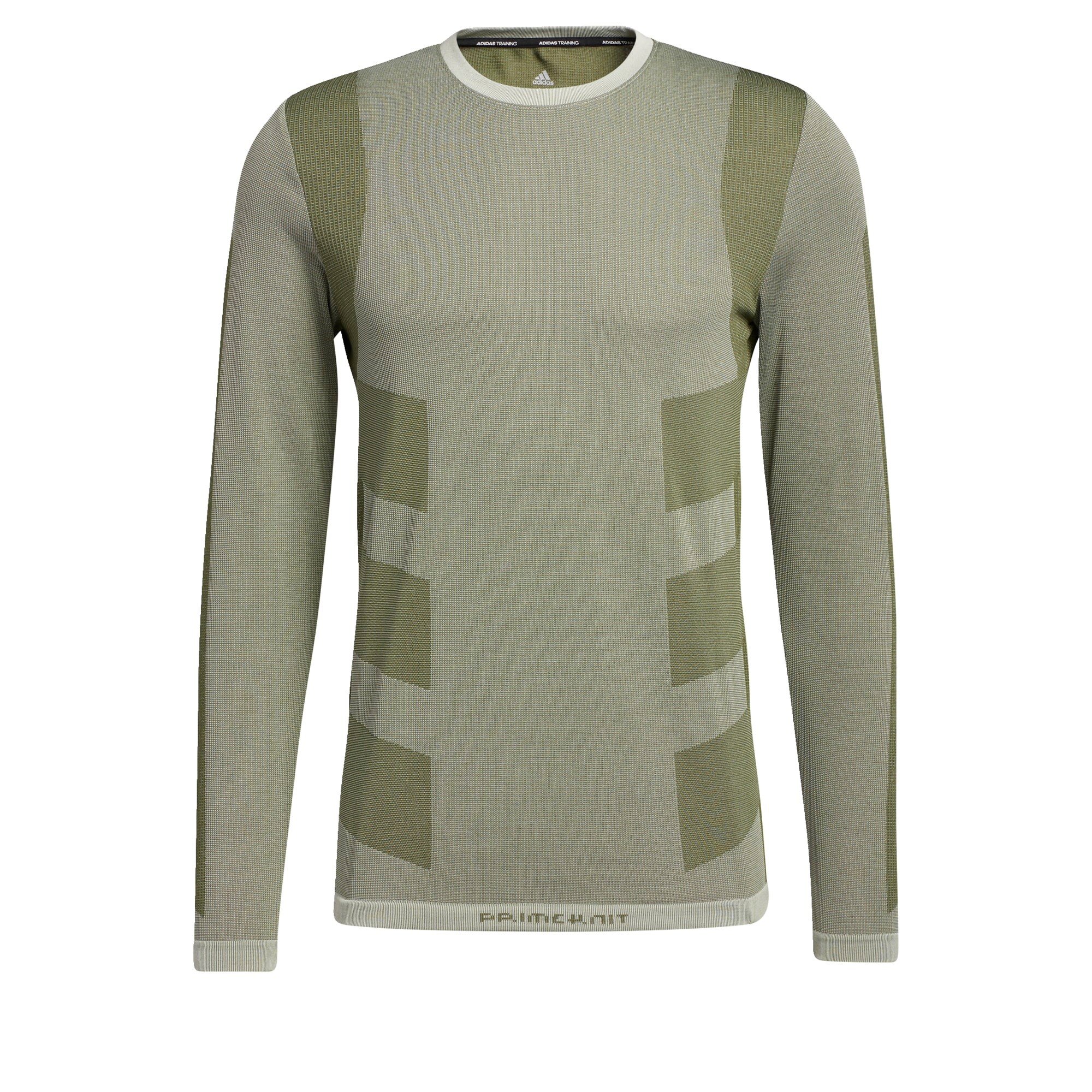ADIDAS PERFORMANCE Sportiniai marškinėliai  alyvuogių spalva / šviesiai žalia