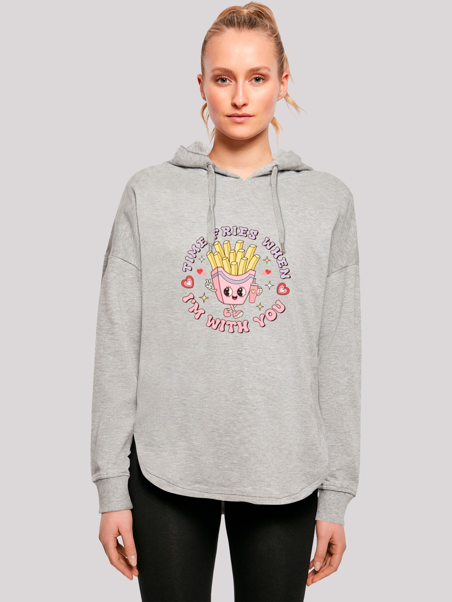 Thumbnail - F4NT4STIC Sweatshirt Time Fries When I Am With You Valentinstag