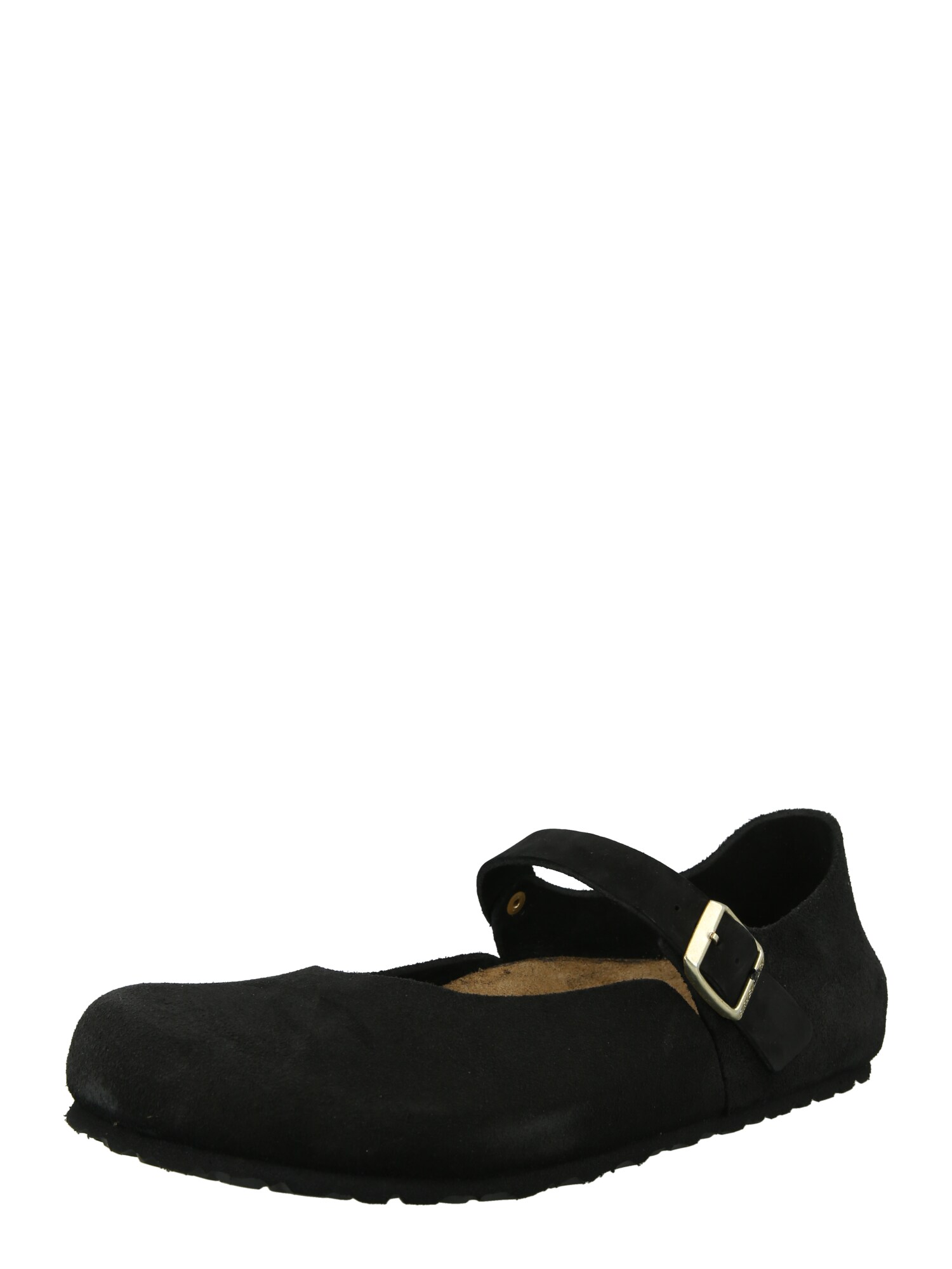 BIRKENSTOCK Balerini cu curea glezna Mantova LEVE  negru