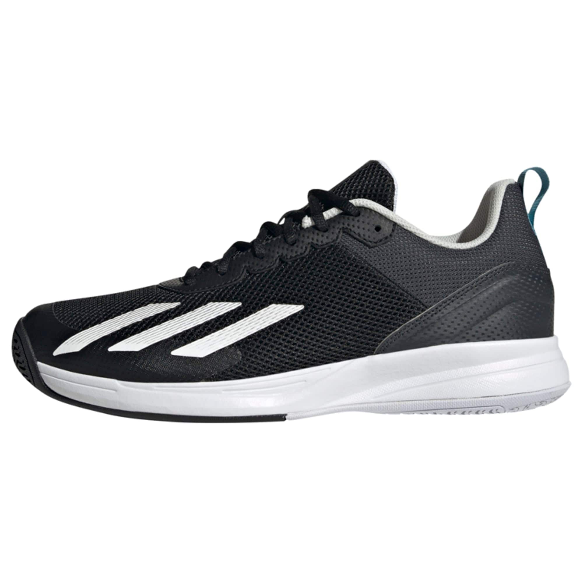 ADIDAS PERFORMANCE Спортни обувки 'Courtflash Speed '  черно / бяло